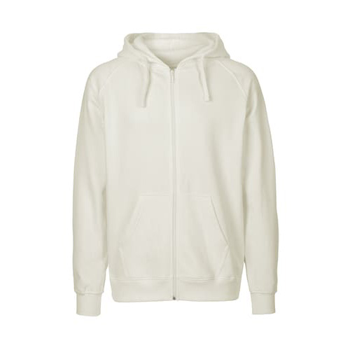 The unisex zip-thru hoodie sweatshirt