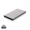 RCS recycled plastic/aluminium 4000mah powerbank with type C