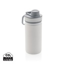 Vacuum stainless steel bottle with sports lid 550ml