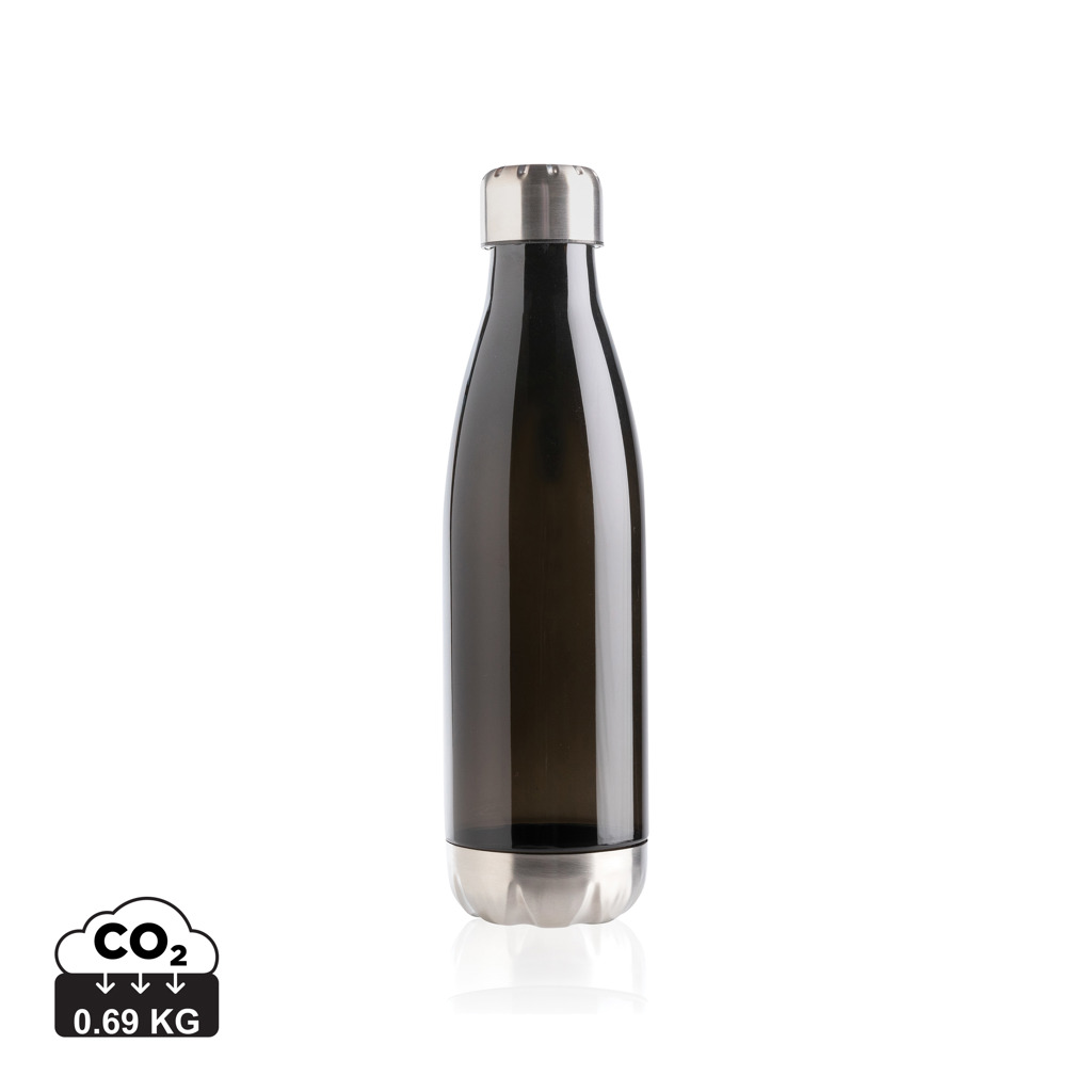 Leakproof water bottle with stainless steel lid