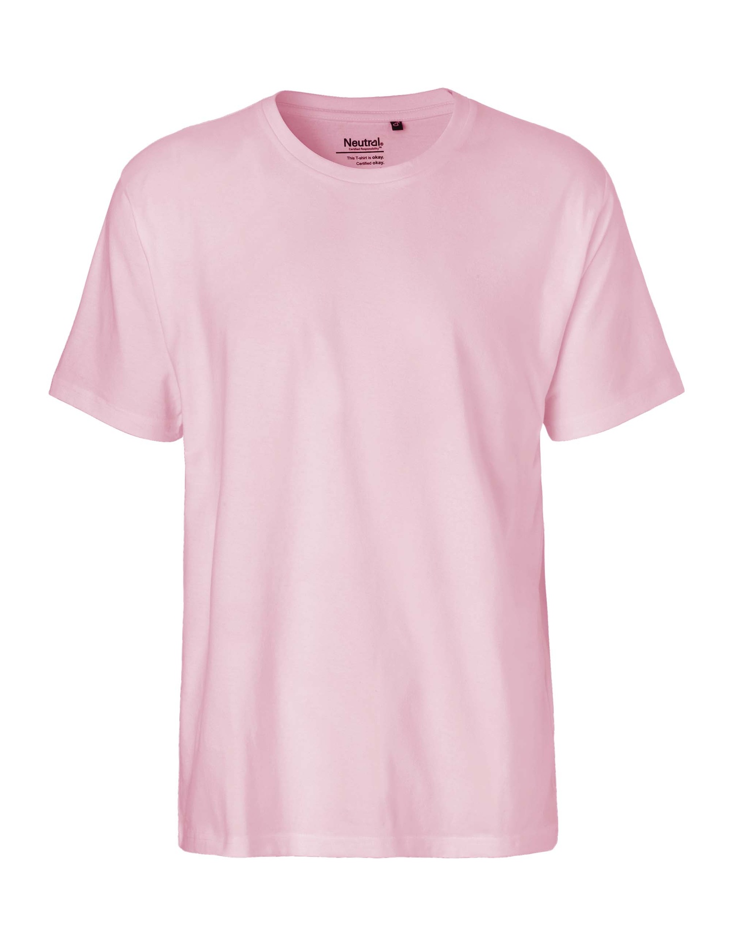 [PR/01272] Mens Classic T-Shirt (Light Pink 20, S)