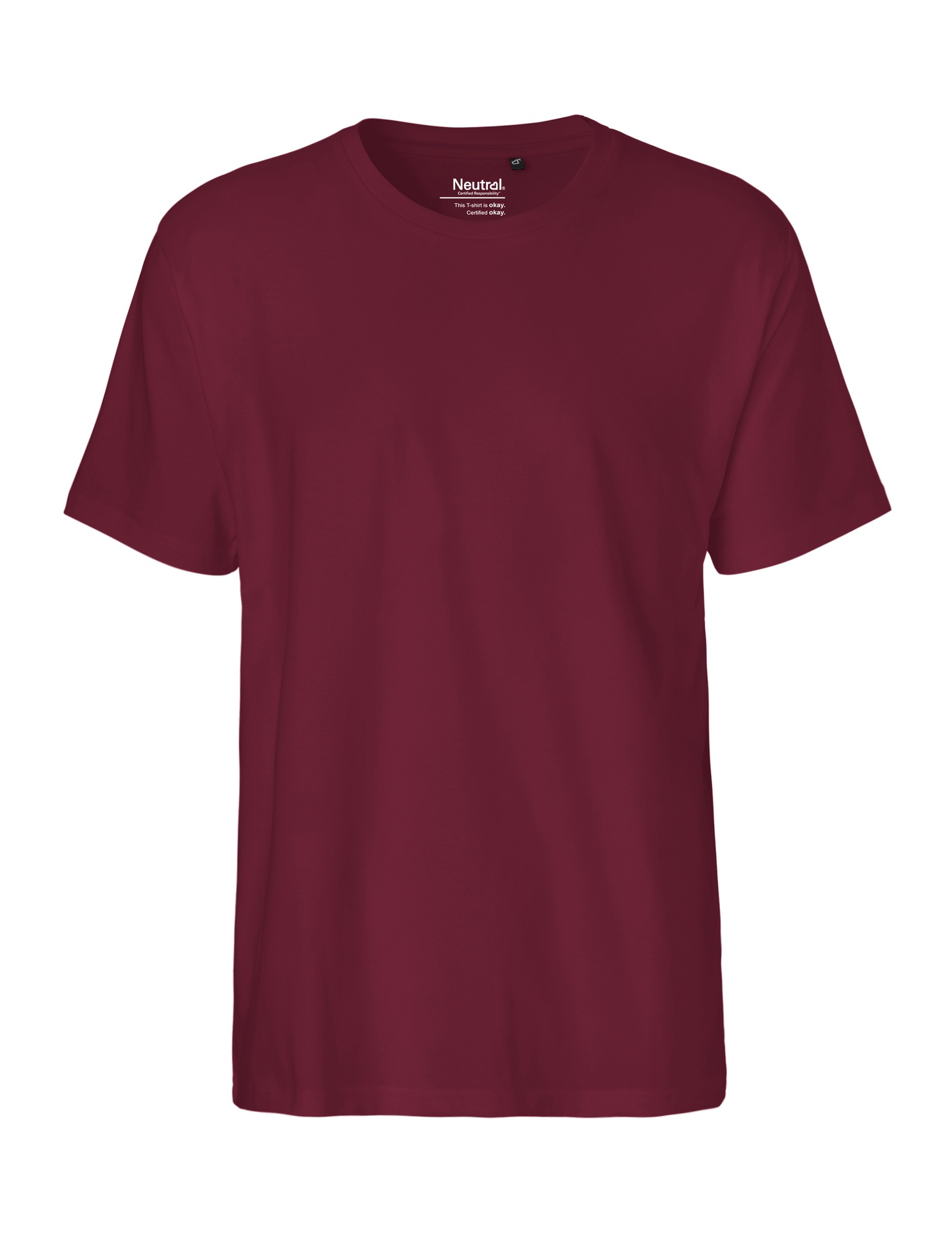 [PR/01284] Mens Classic T-Shirt (Bordeaux 26, S)