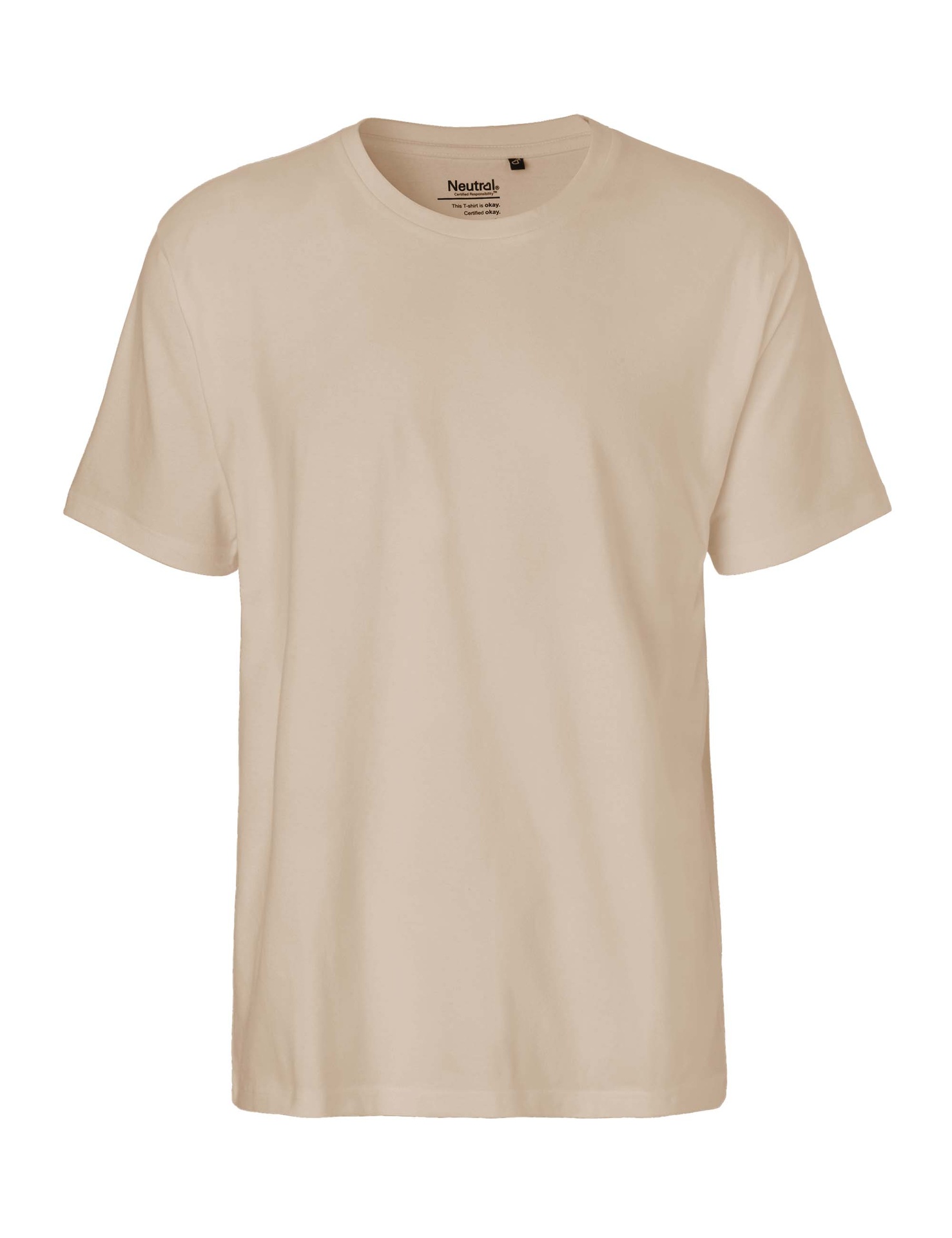 [PR/01324] Mens Classic T-Shirt (Sand 38, 2XL)