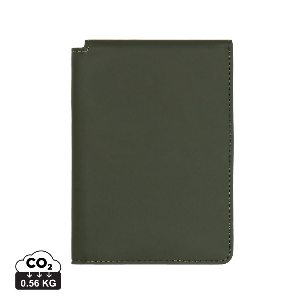 VINGA Baltimore RCS recycled polyester RFID passport cover