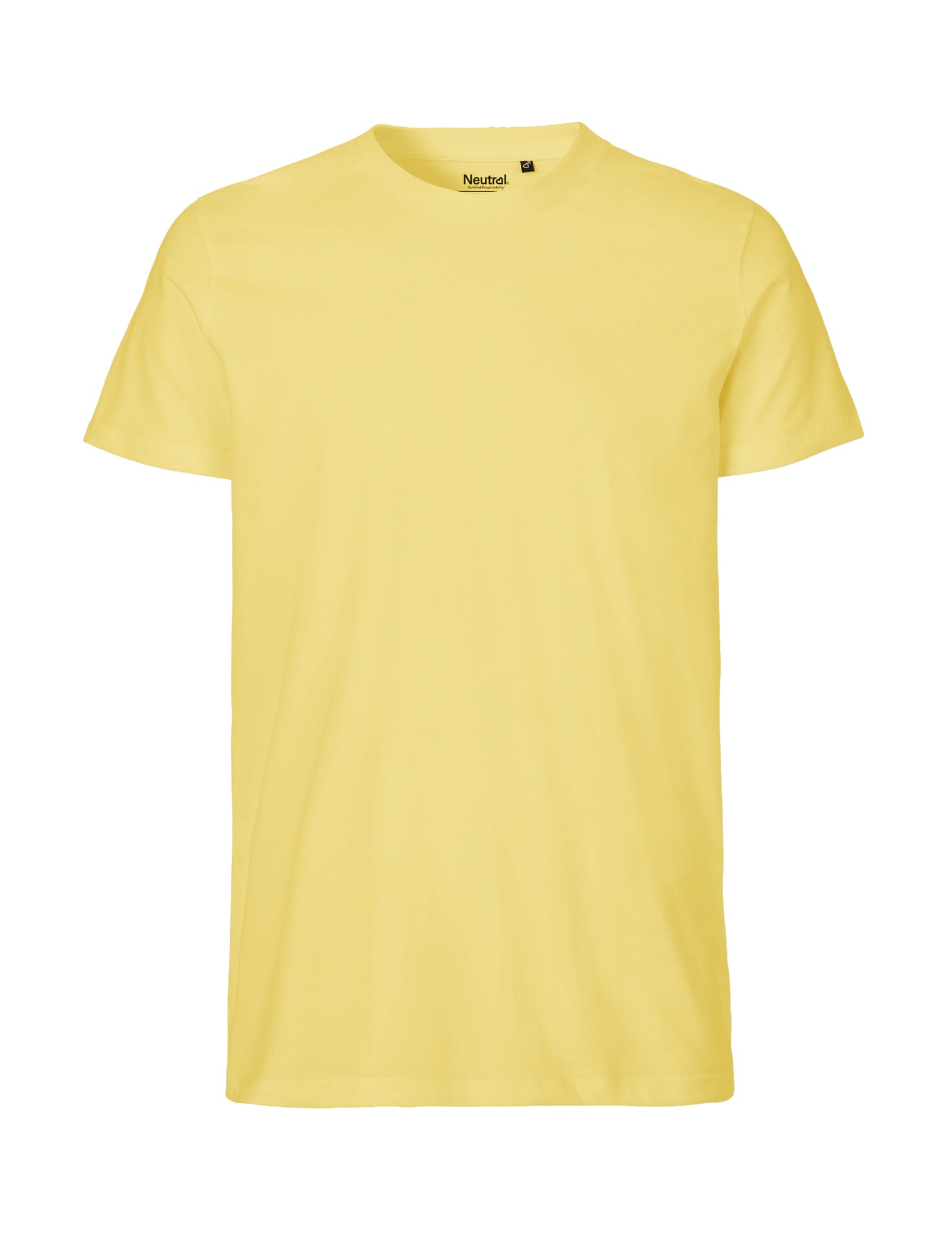 [PR/02206] O61001 MENS FIT T-SHIRT (Dusty Yellow 43, XL)