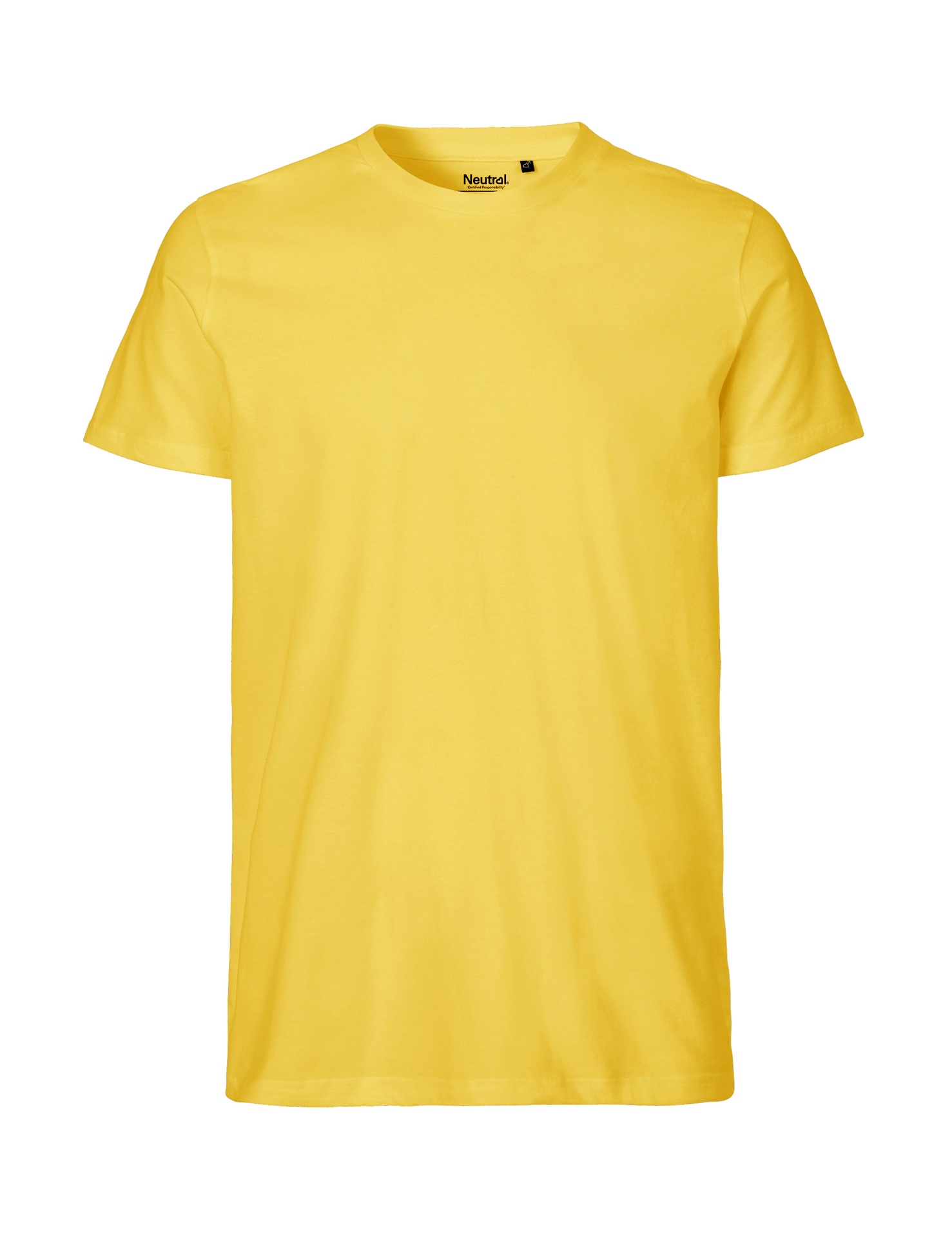 [PR/02260] O61001 MENS FIT T-SHIRT (Yellow 98, XL)