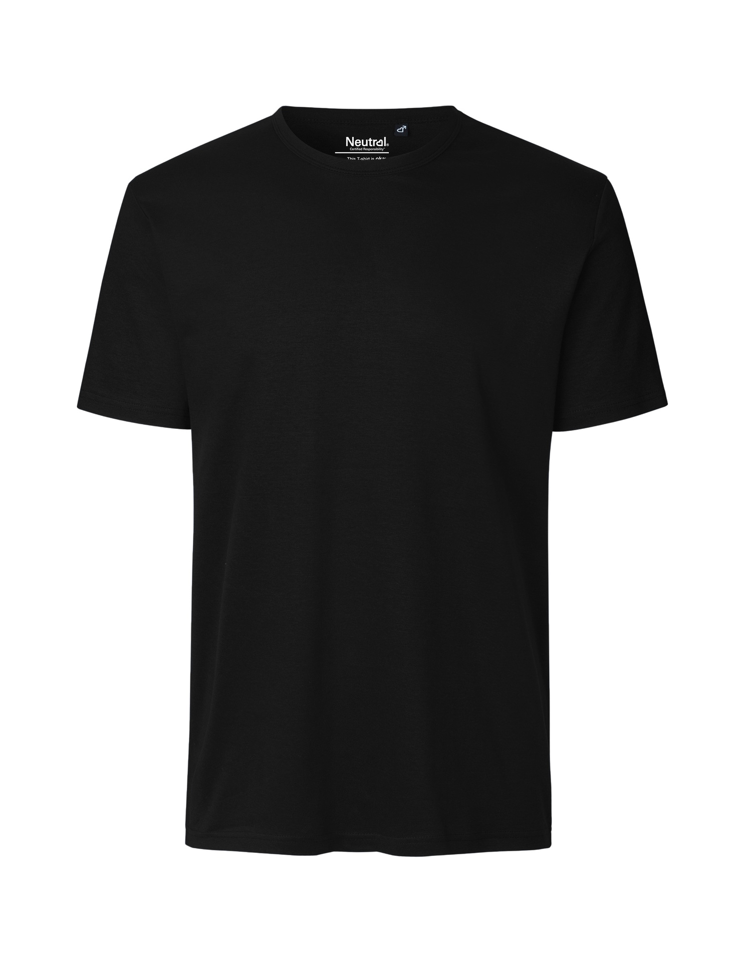 [PR/02308] Mens Interlock T-Shirt (Black 03, S)