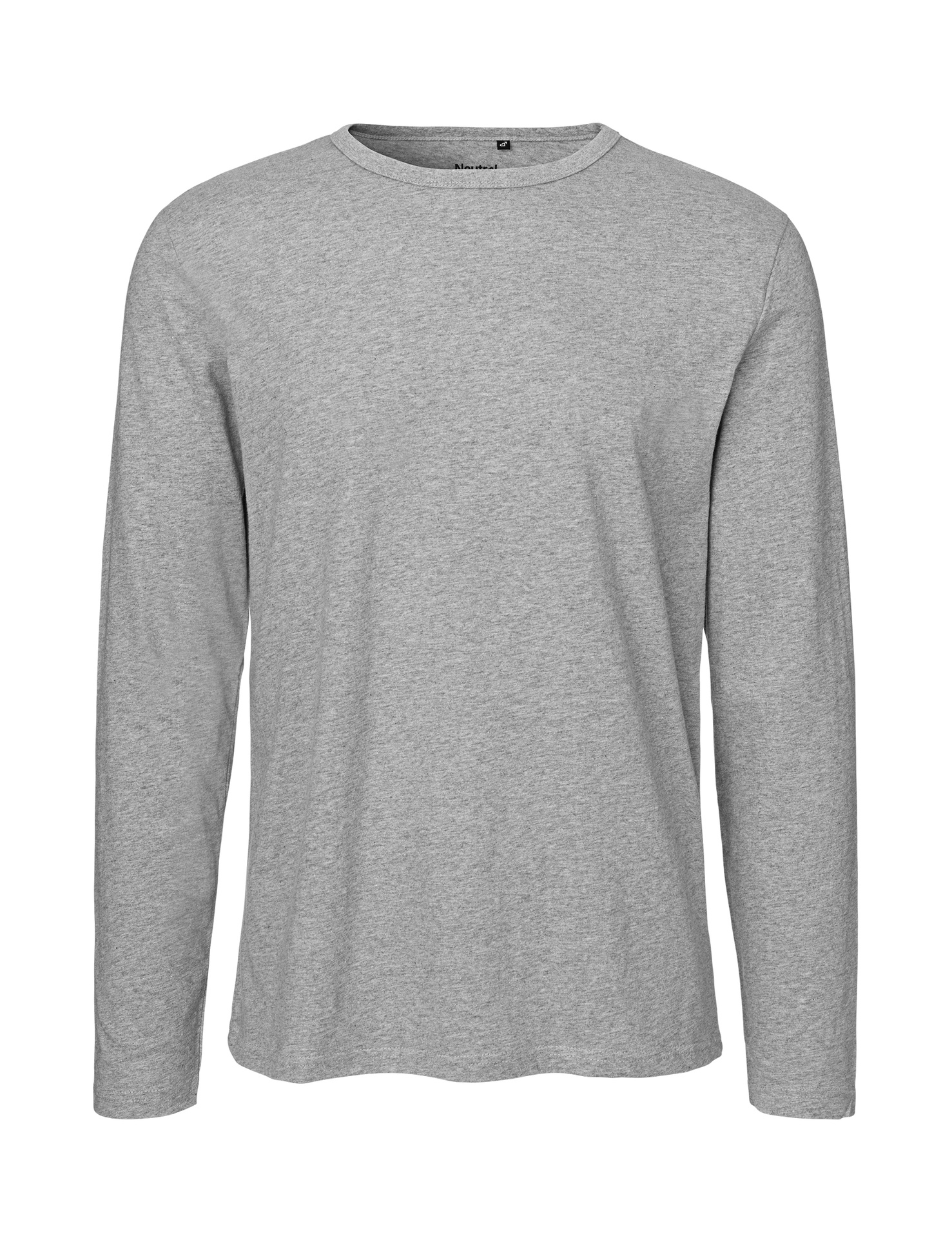 [PR/02401] Mens Long Sleeve T-Shirt (Sport Grey 21, XL)