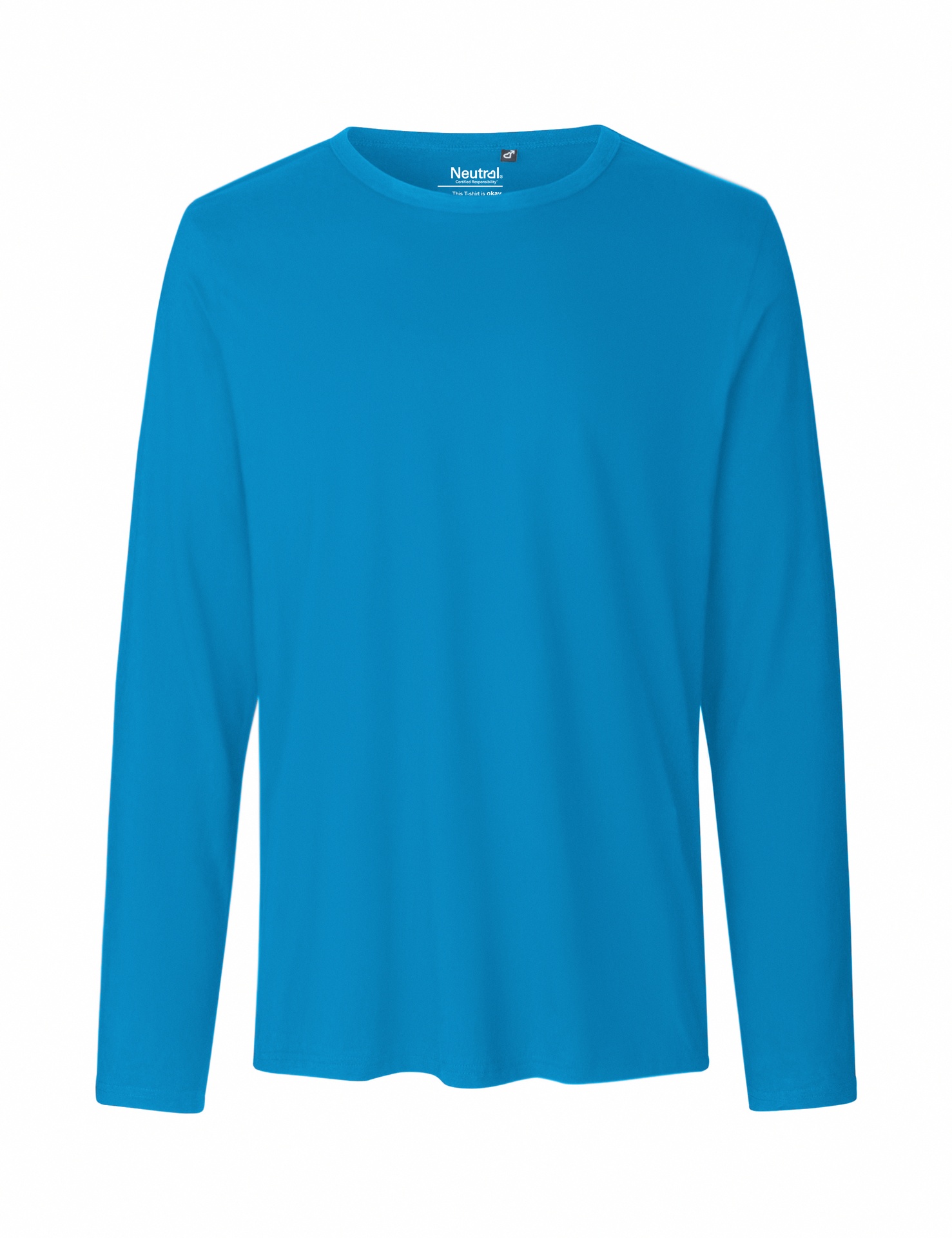[PR/02413] Mens Long Sleeve T-Shirt (Sapphire 27, XL)