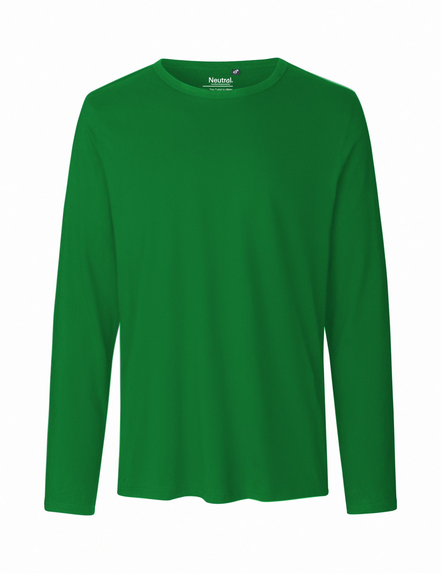 [PR/02452] Mens Long Sleeve T-Shirt (Green 67, S)
