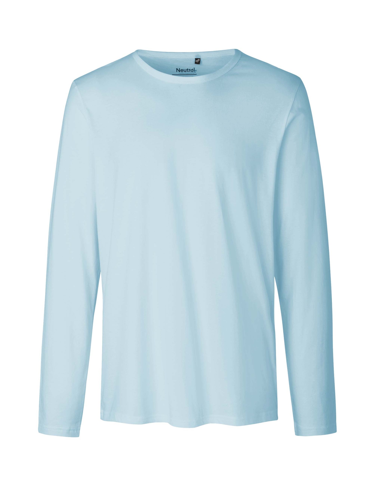 [PR/02460] Mens Long Sleeve T-Shirt (Light Blue 69, L)