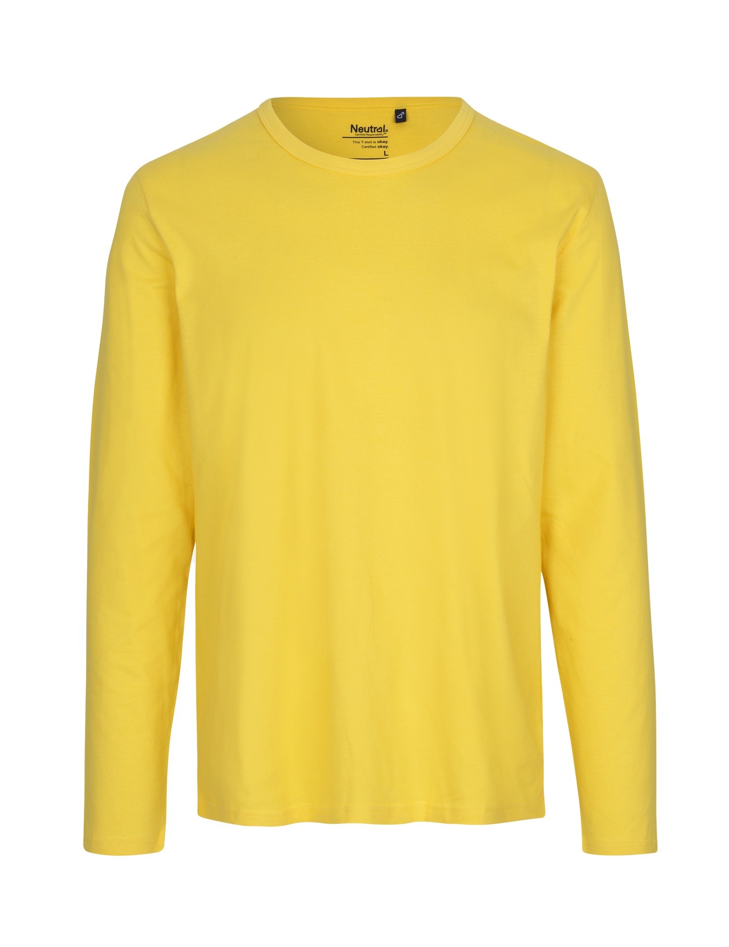 [PR/02465] Mens Long Sleeve T-Shirt (Yellow 98, M)