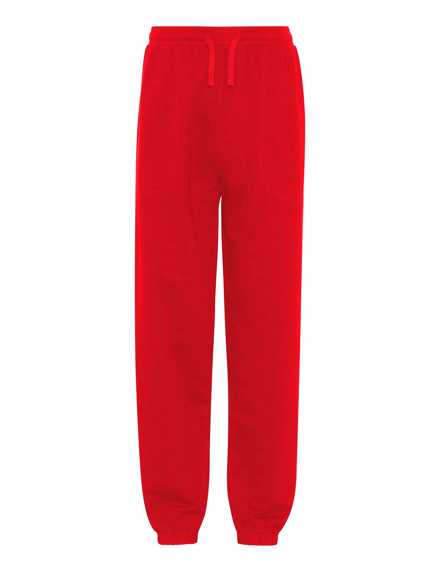 [PR/03713] Unisex Sweatpants W. Elastic Cuff (Red 05, XS)