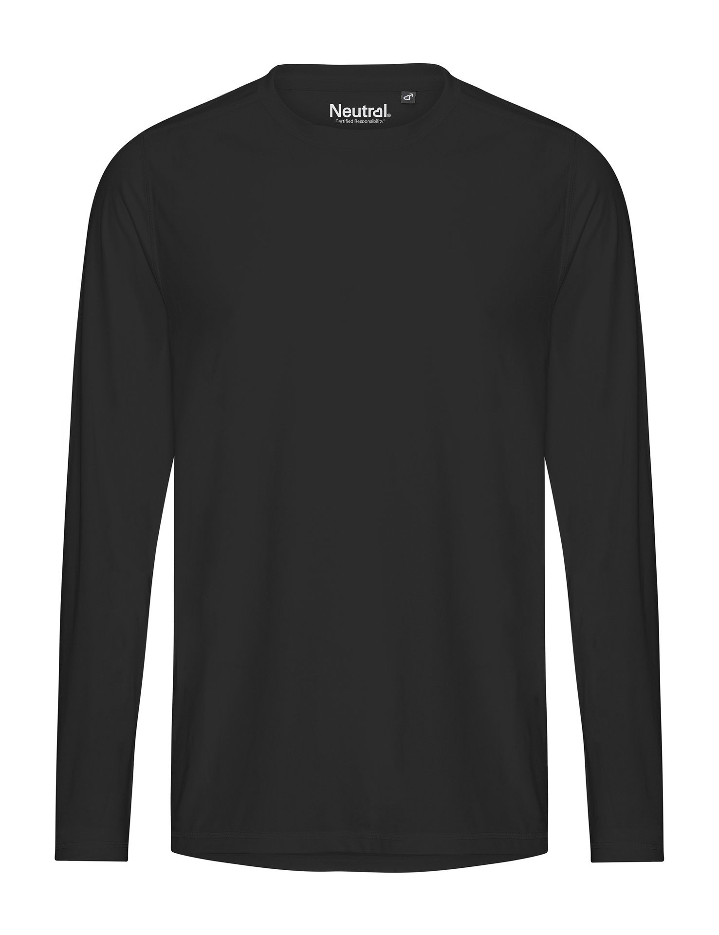 [PR/03827] Recycled Performance LS T-Shirt (Black 03, M)