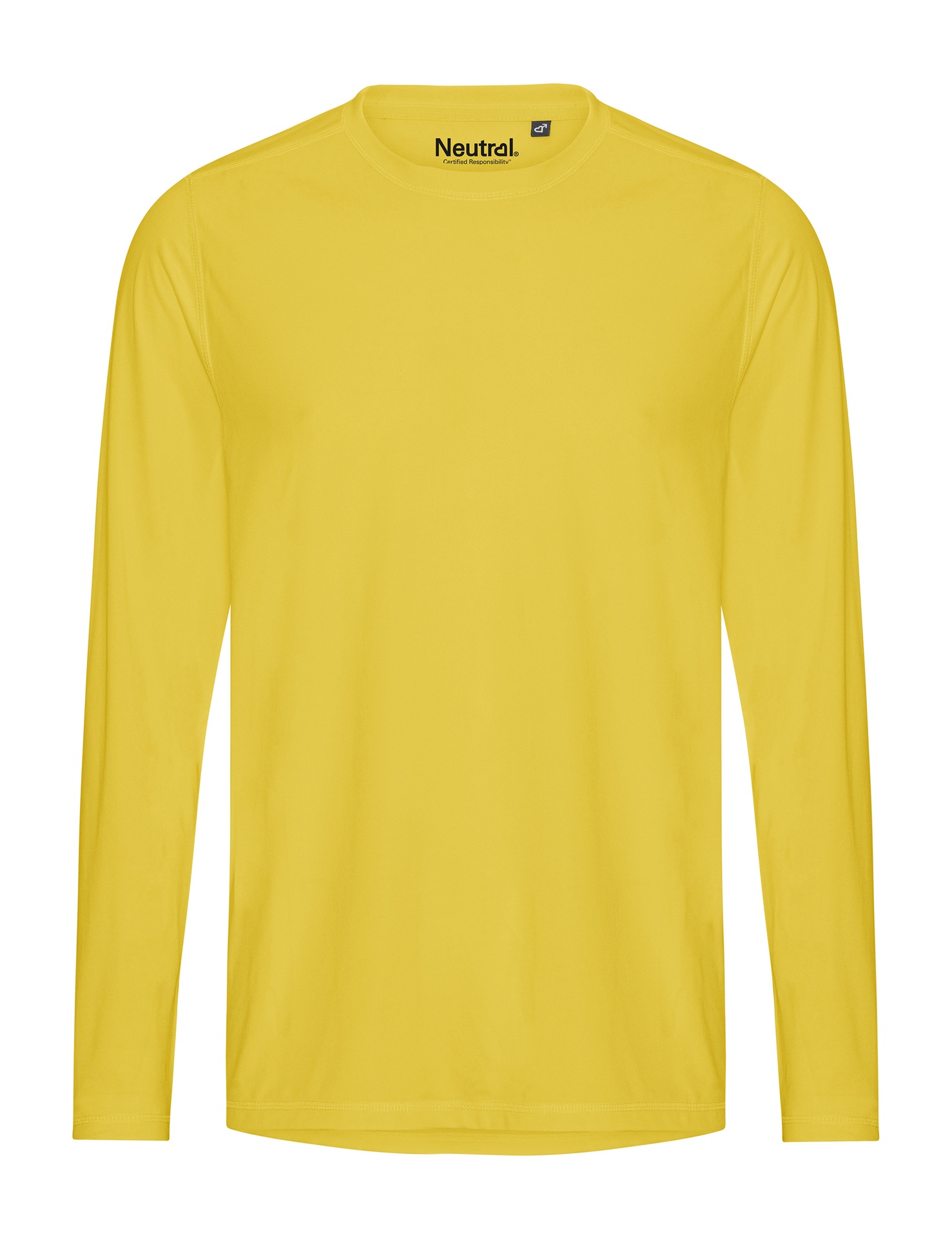 [PR/03851] Recycled Performance LS T-Shirt (Yellow 98, M)