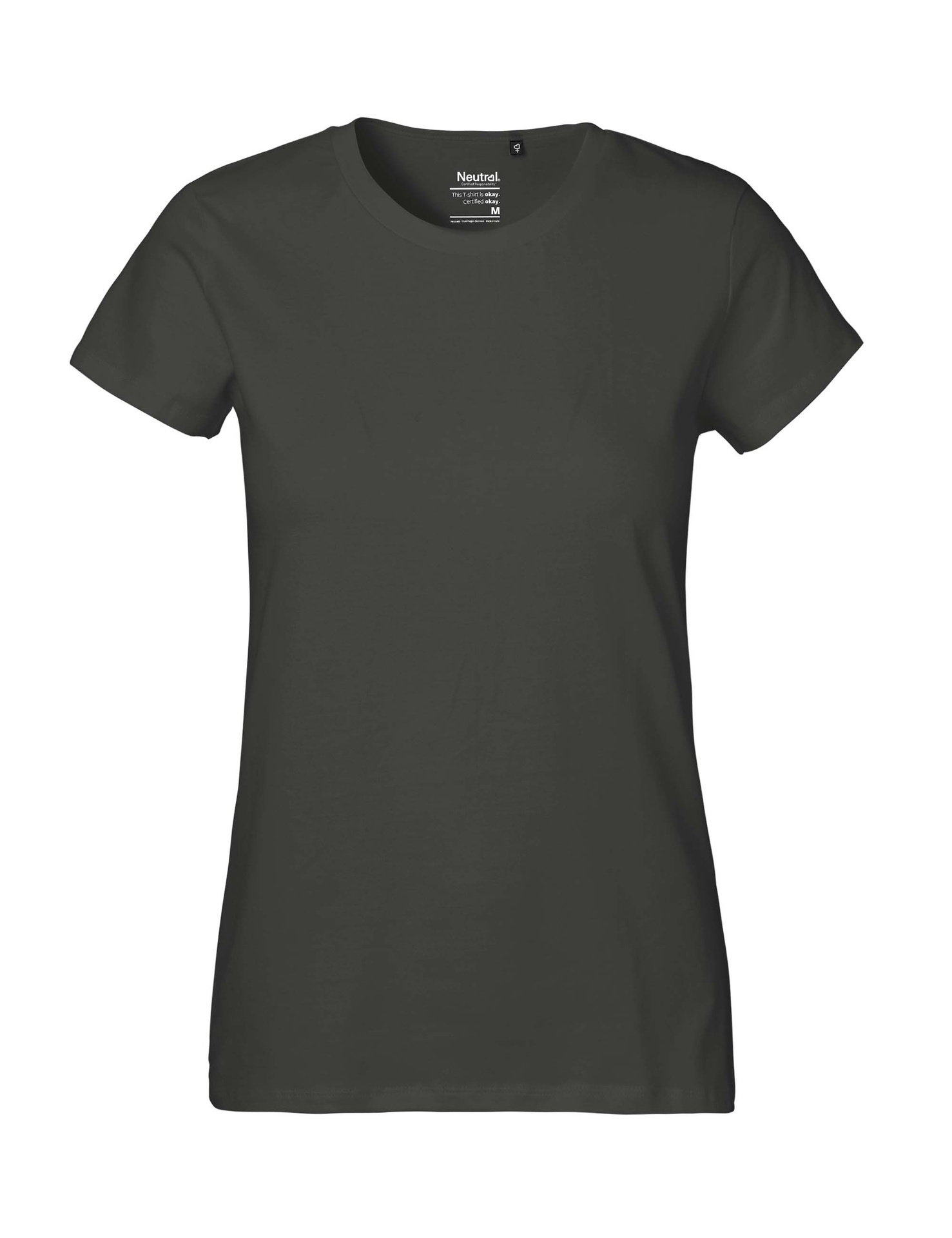 [PR/04021] Ladies Classic T-Shirt (Charcoal 06, XS)