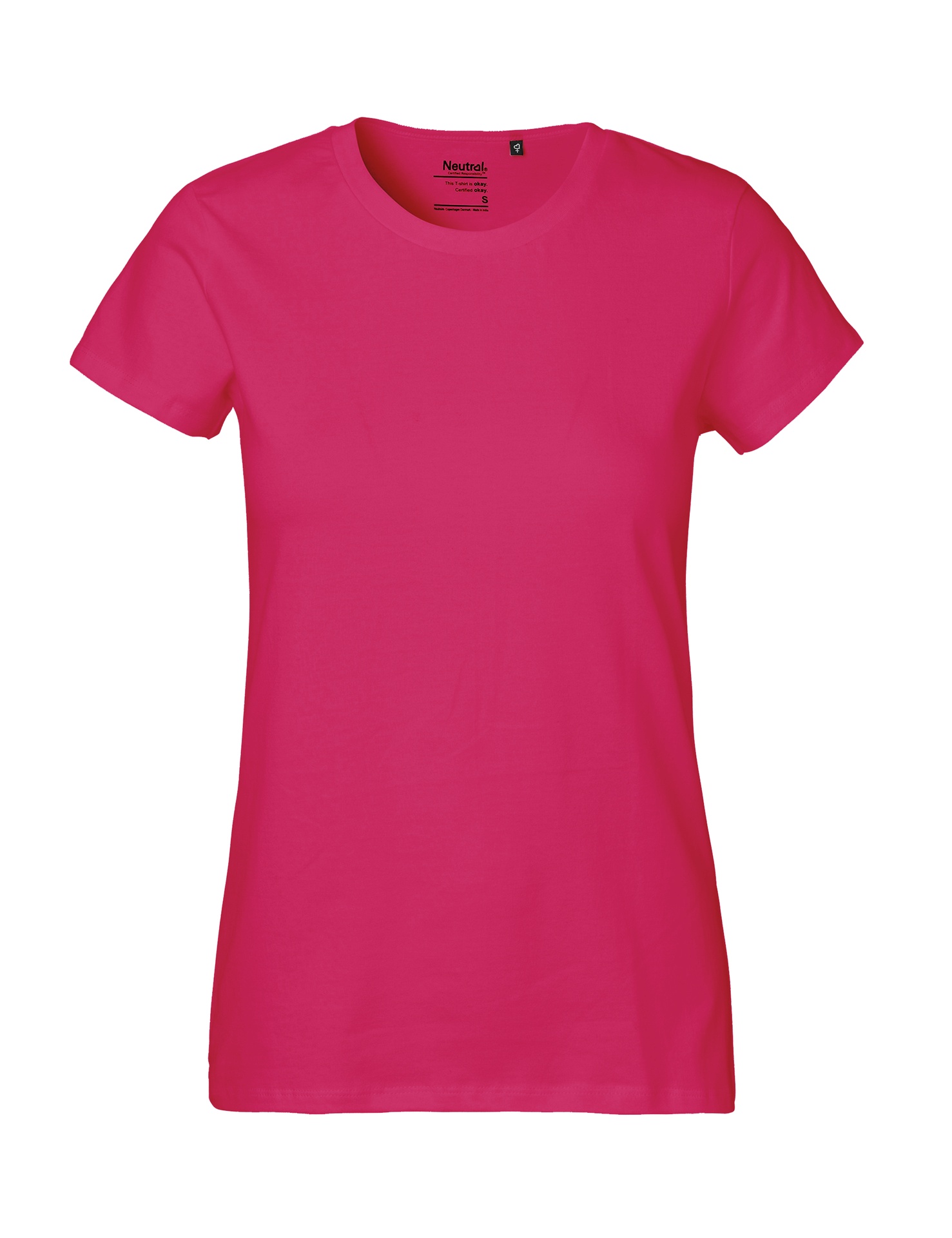[PR/04036] Ladies Classic T-Shirt (Pink 10, L)