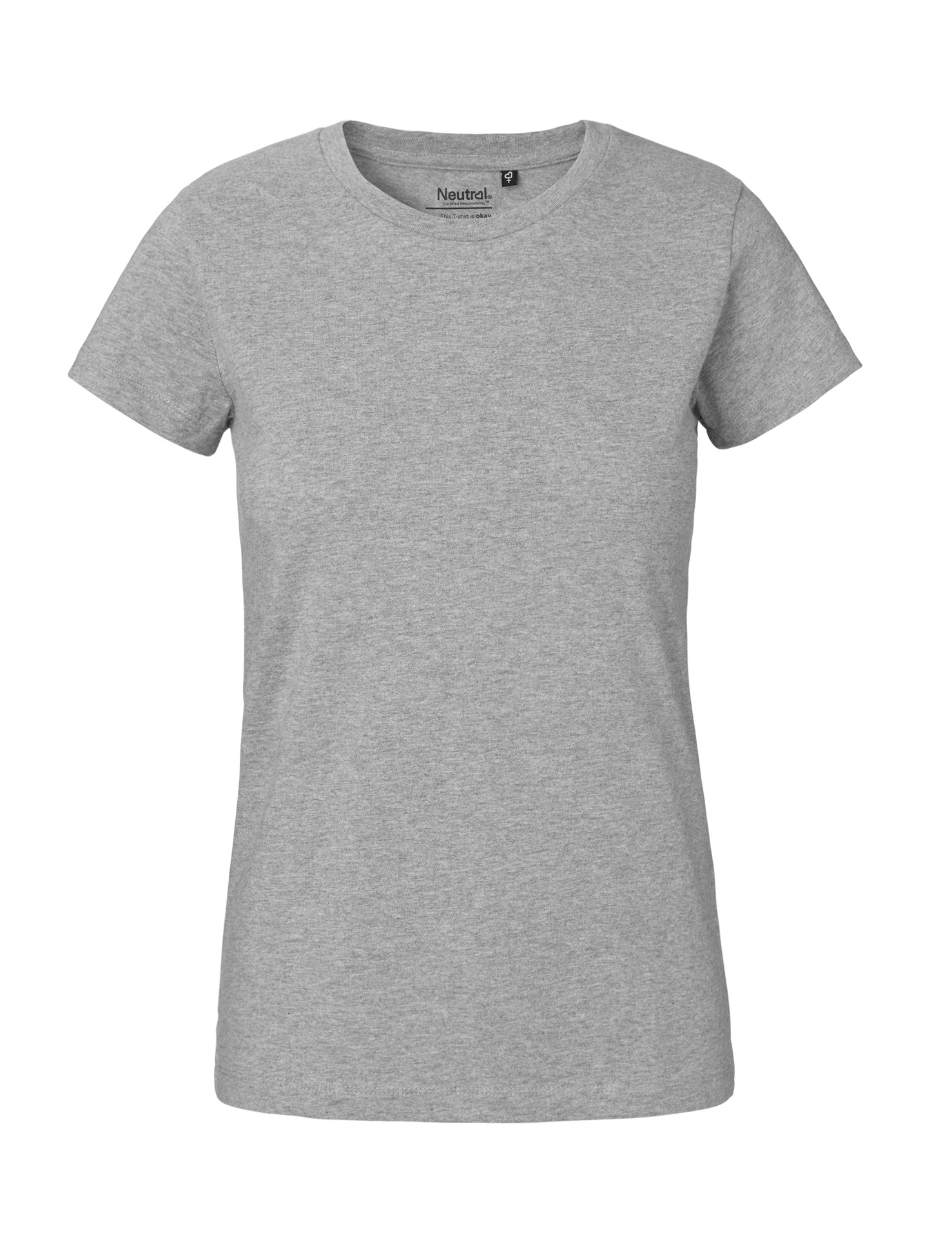[PR/04060] Ladies Classic T-Shirt (Sport Grey 21, L)