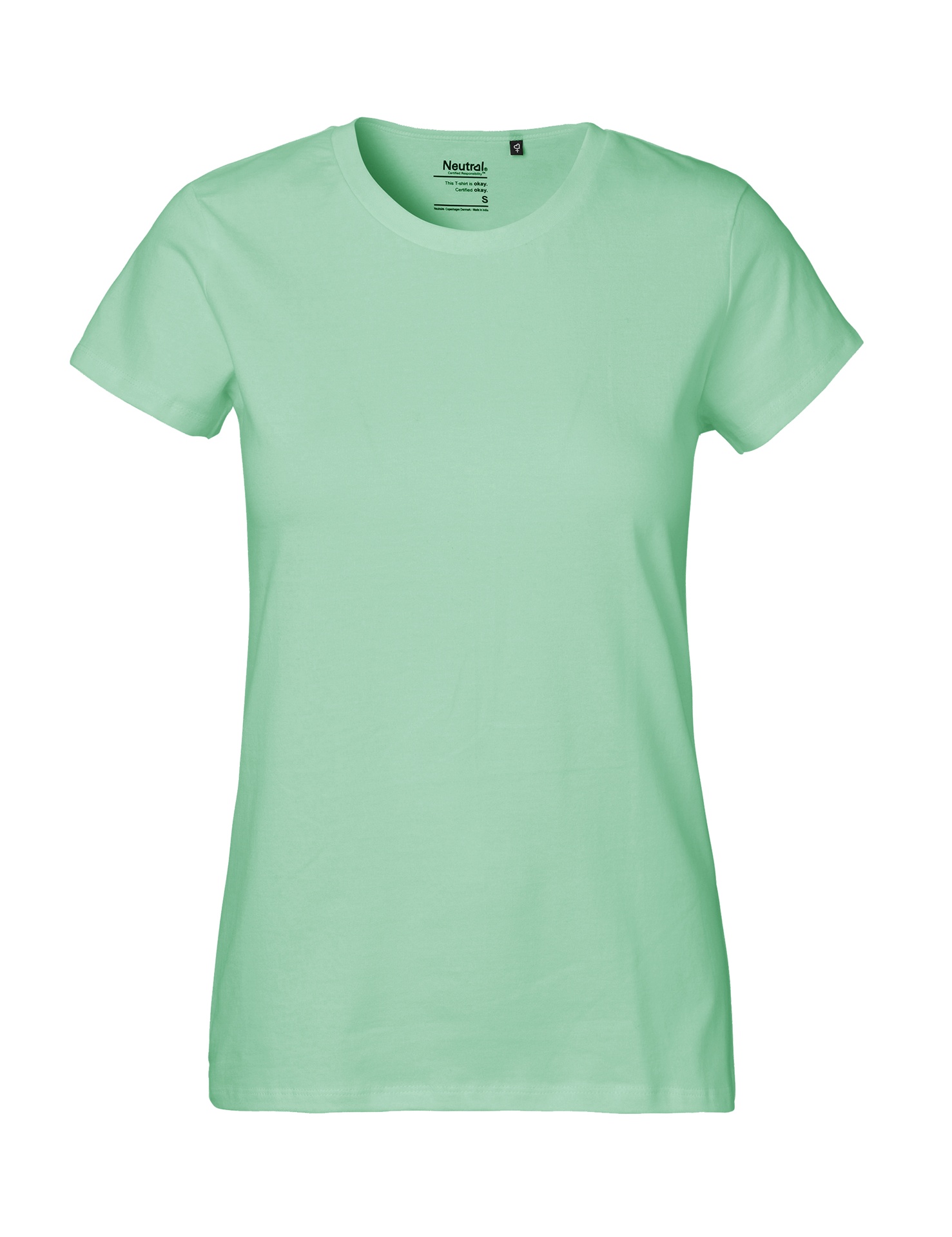 [PR/04106] Ladies Classic T-Shirt (Dusty Mint 40, S)