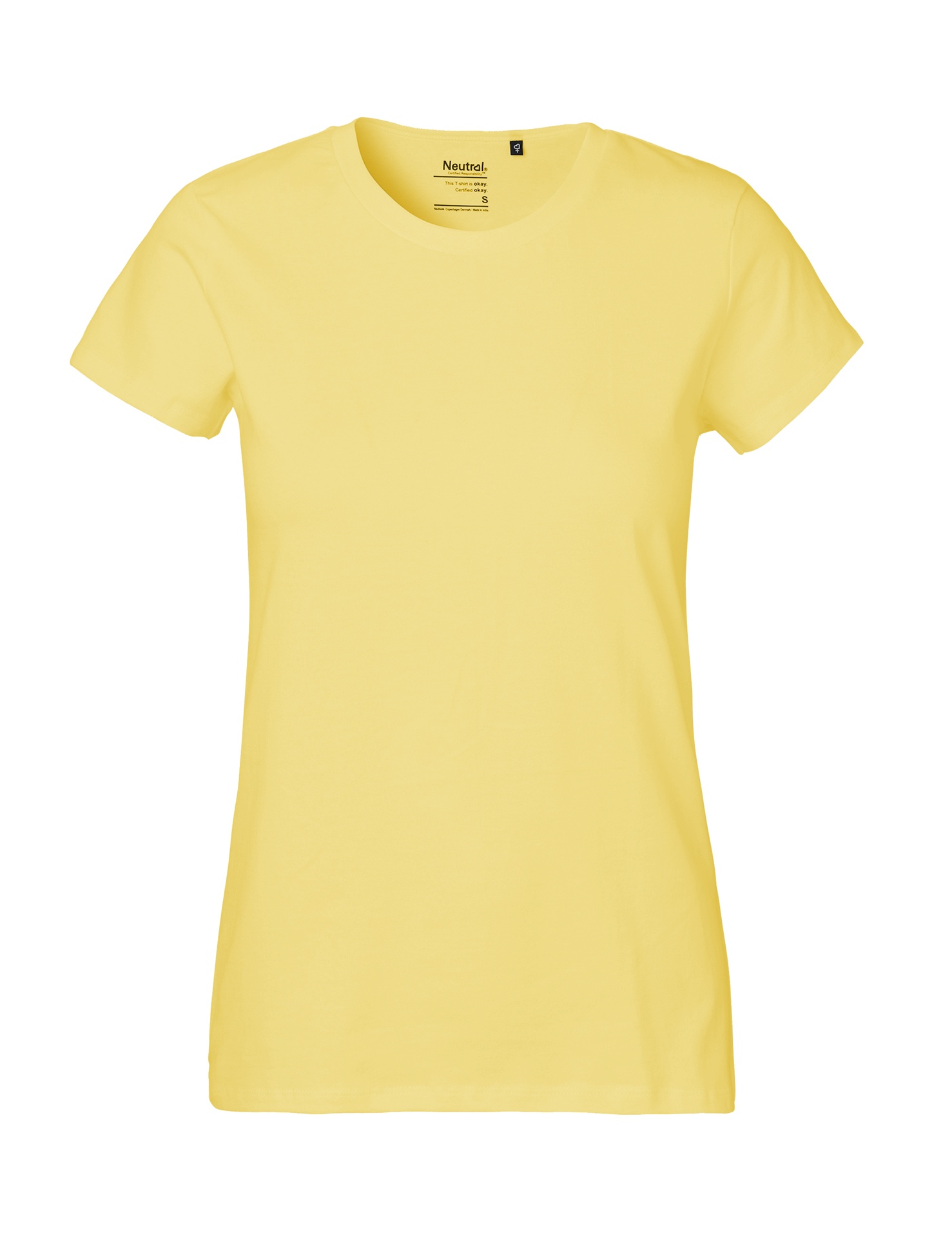 [PR/04123] Ladies Classic T-Shirt (Dusty Yellow 43, XS)