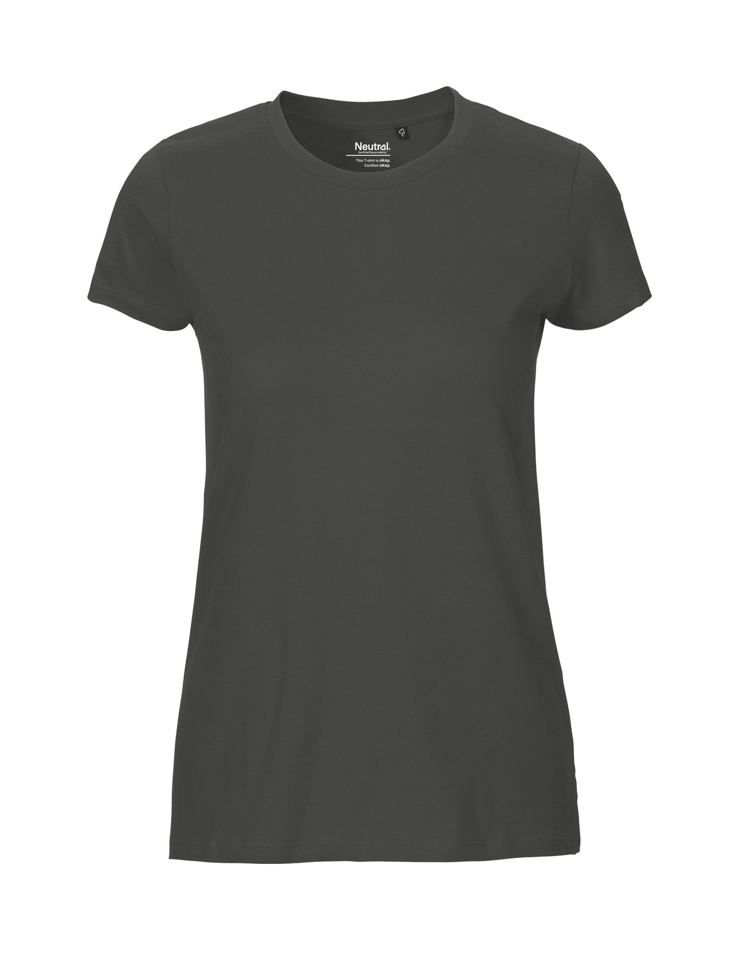 [PR/04255] Ladies Fit T-Shirt (Charcoal 06, XS)