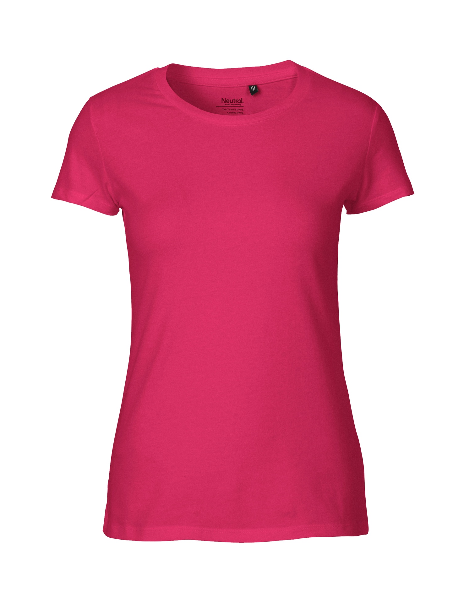 [PR/04270] Ladies Fit T-Shirt (Pink 10, L)
