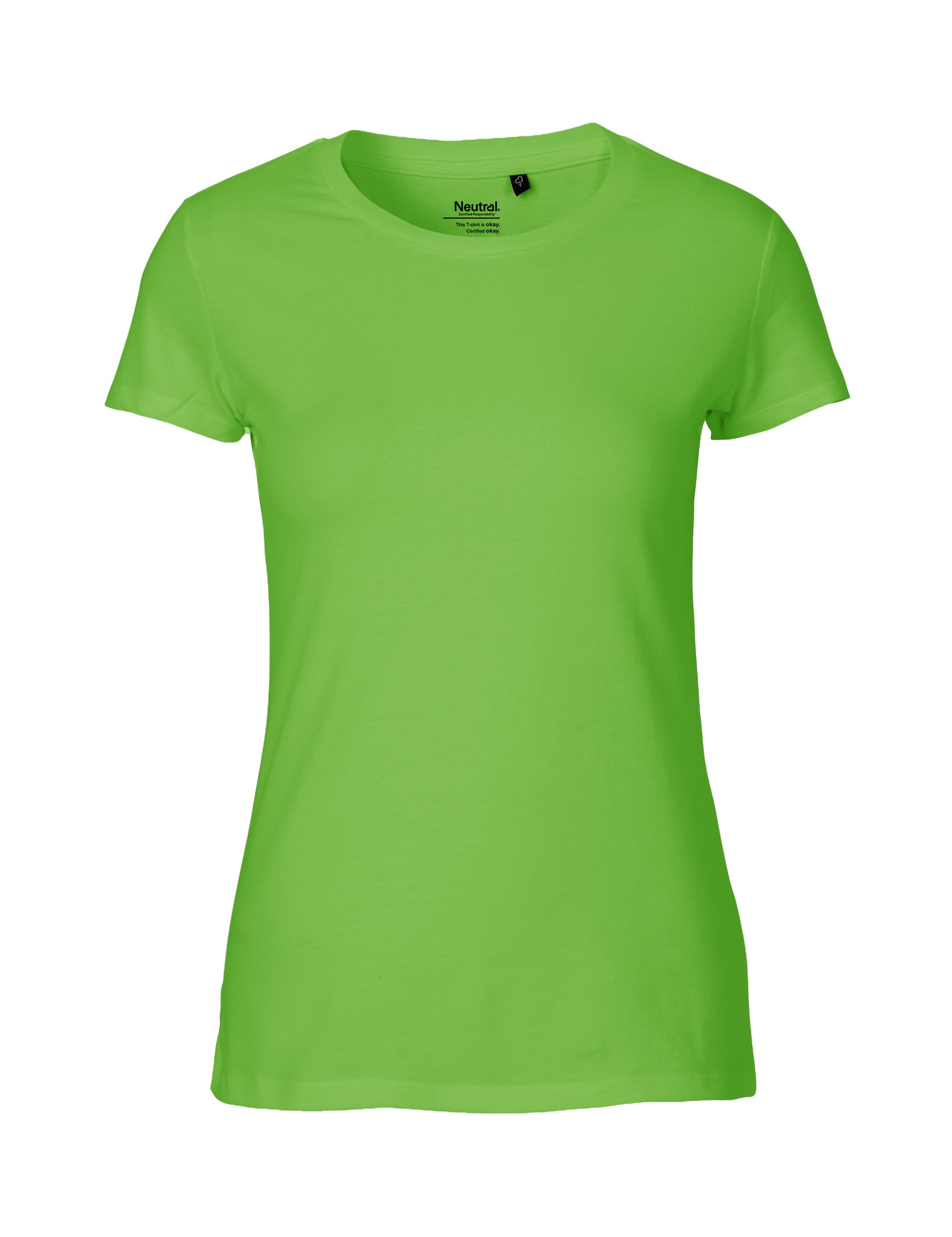[PR/04278] Ladies Fit T-Shirt (Lime 12, 2XL)
