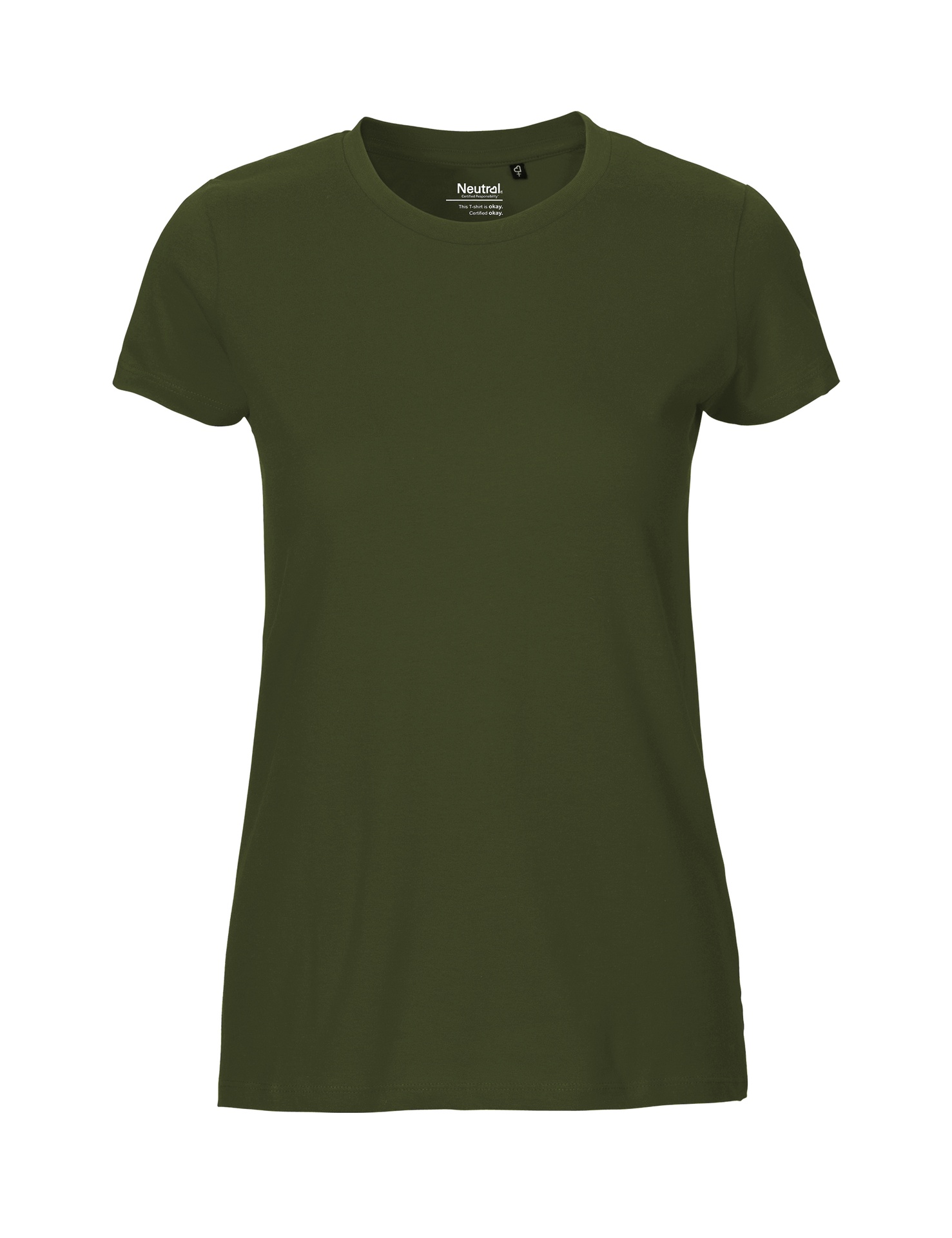 [PR/04279] Ladies Fit T-Shirt (Military 13, XS)