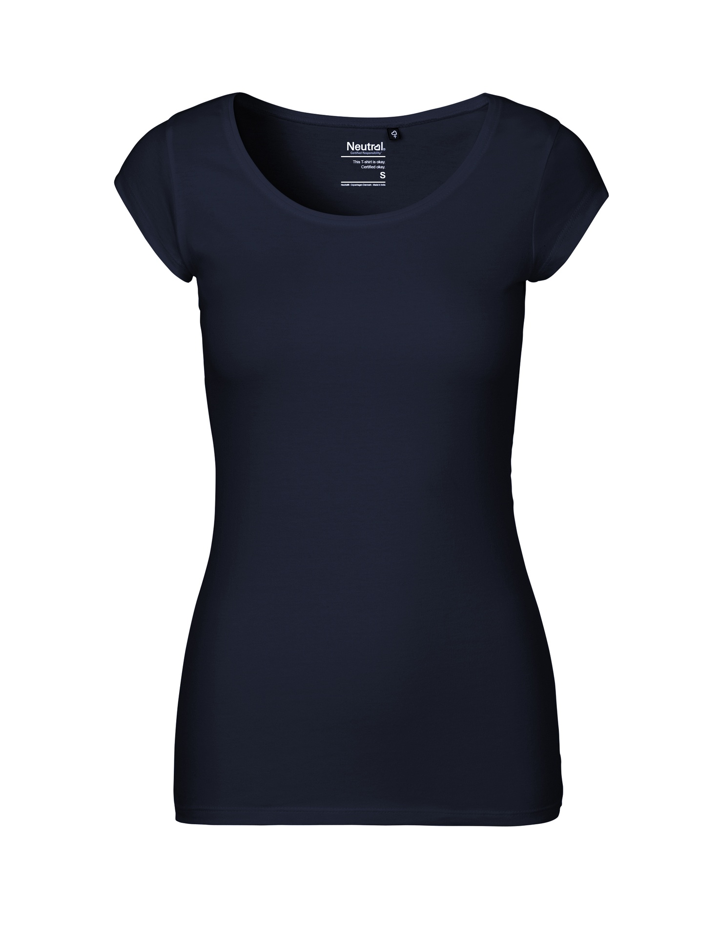 [PR/04567] Ladies Roundneck T-Shirt (Navy 04, XS)