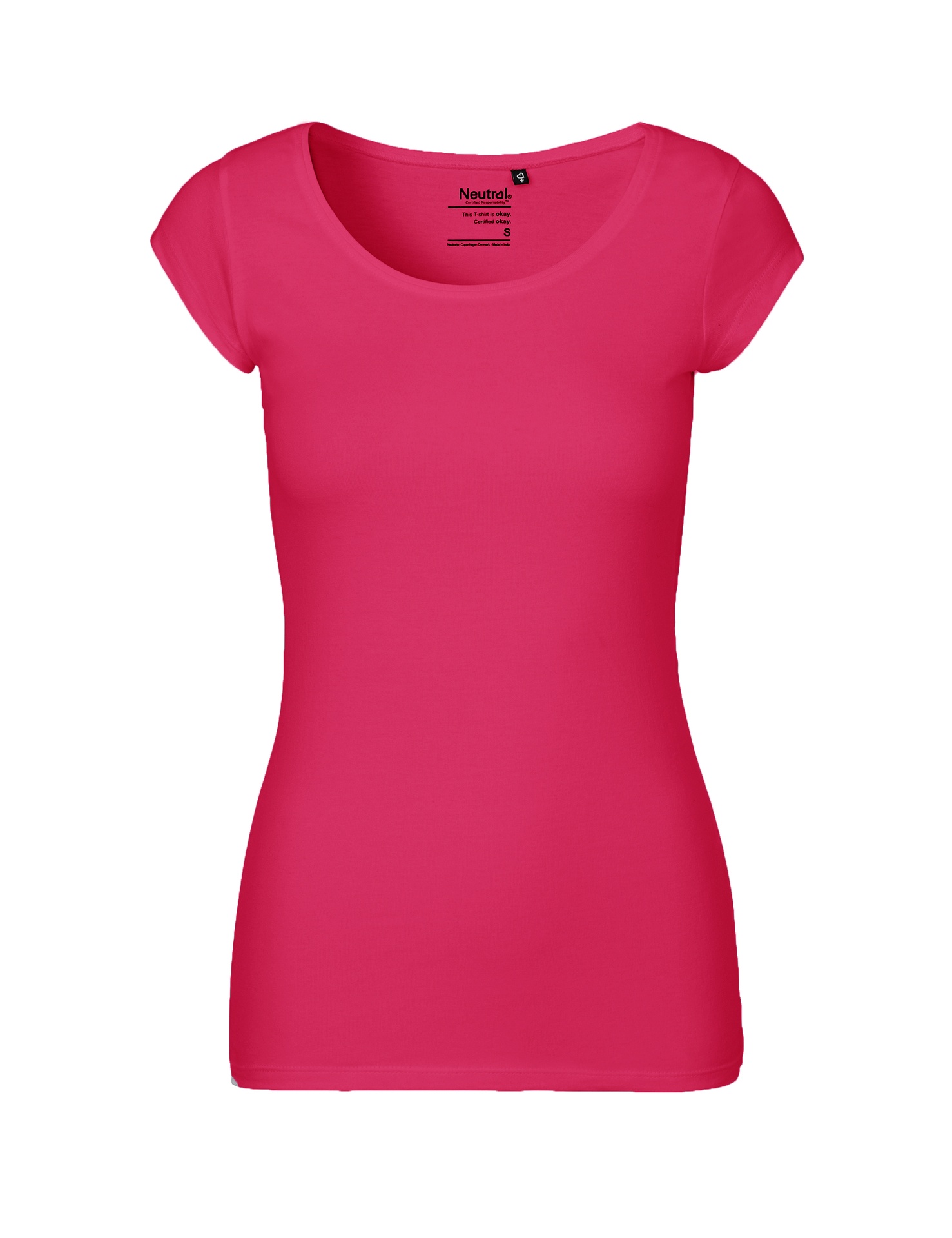 [PR/04574] Ladies Roundneck T-Shirt (Pink 10, S)