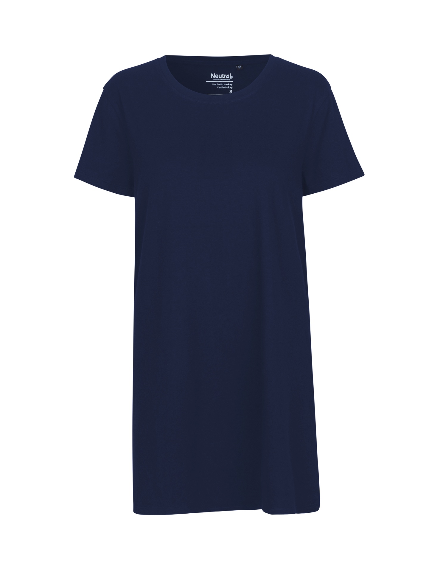 [PR/04603] Ladies Long Length T-Shirt (Navy 04, XS)