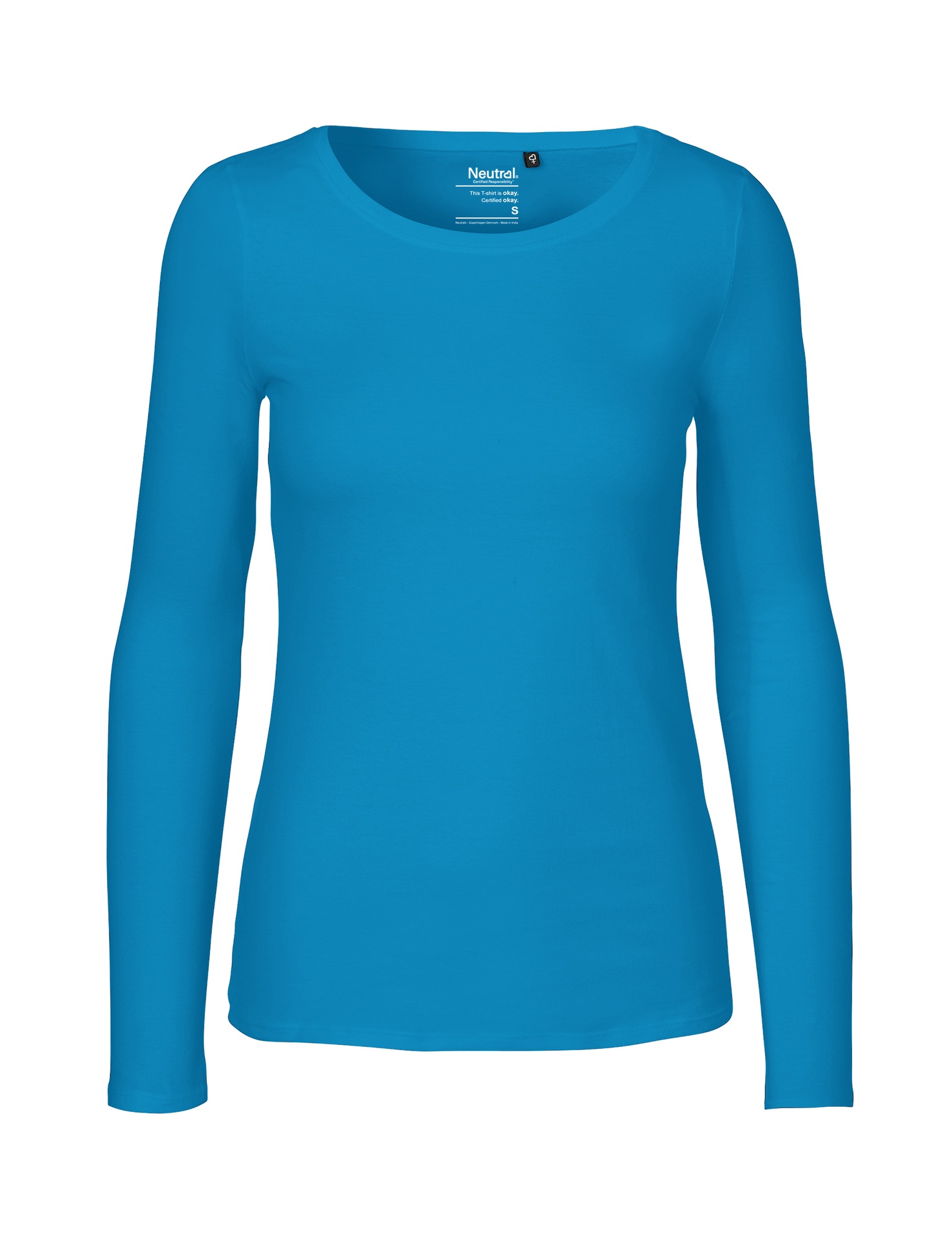 [PR/04715] Ladies Long Sleeve T-Shirt (Sapphire 27, XL)
