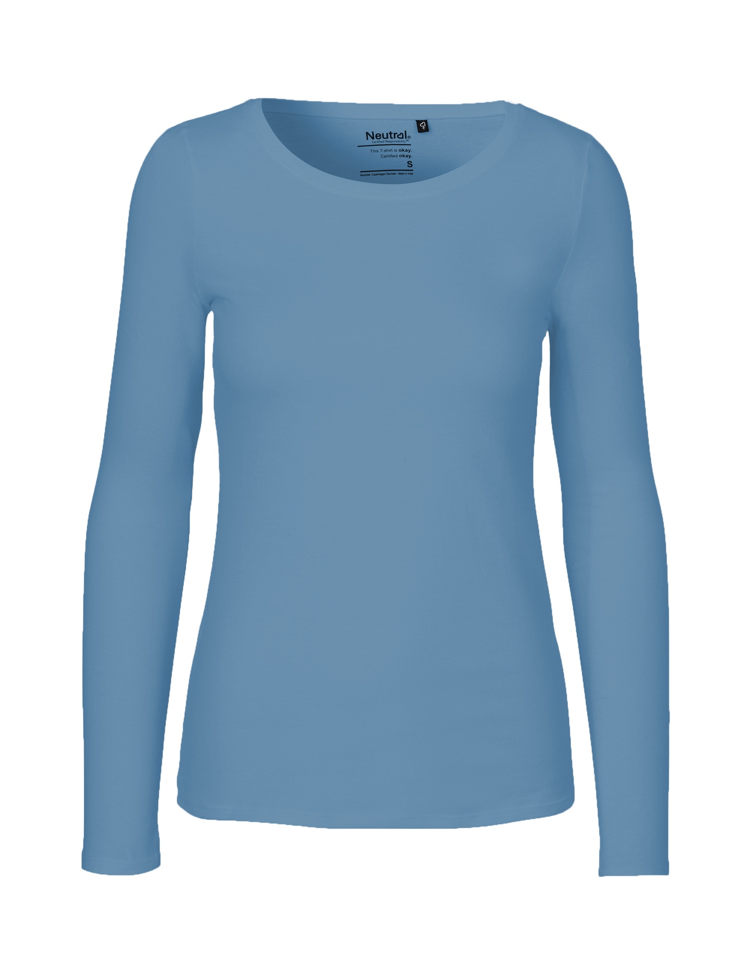 [PR/04739] Ladies Long Sleeve T-Shirt (Dusty Indigo 41, XL)