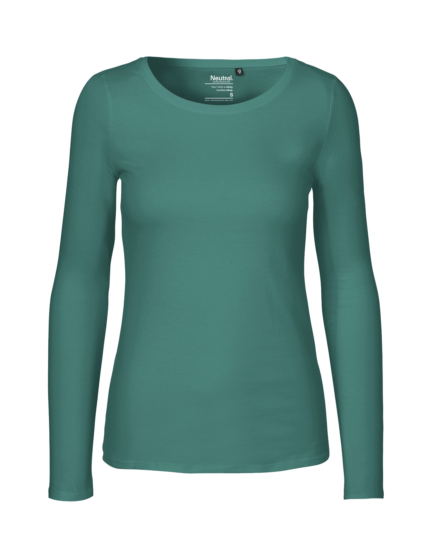[PR/04752] Ladies Long Sleeve T-Shirt (Teal 52, 2XL)