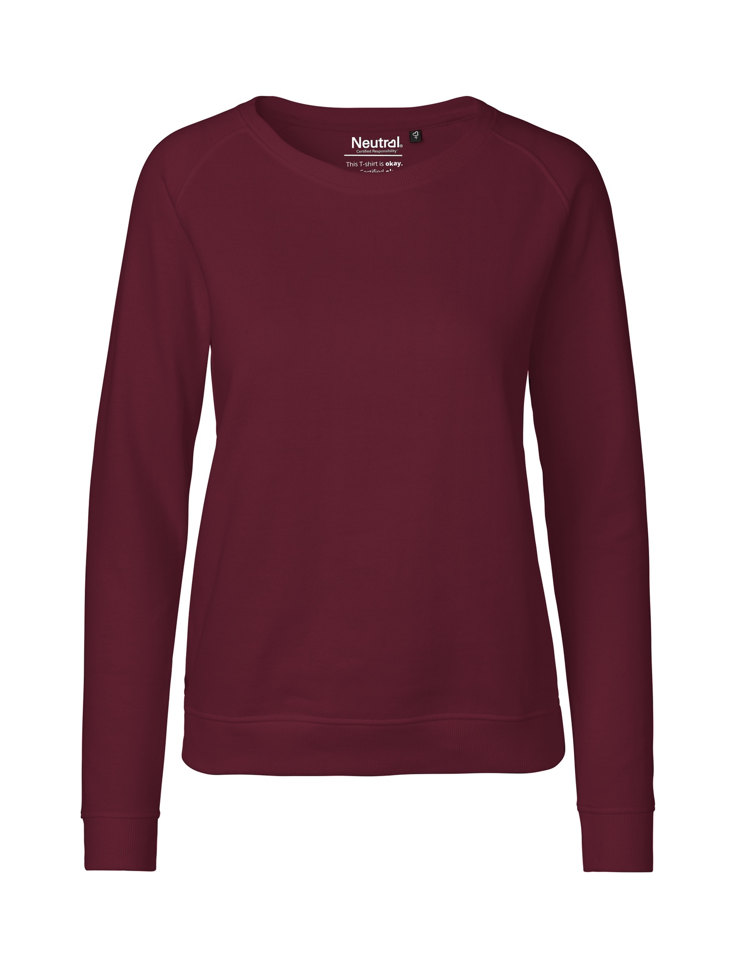 [PR/04889] Ladies Sweatshirt (Bordeaux 26, L)