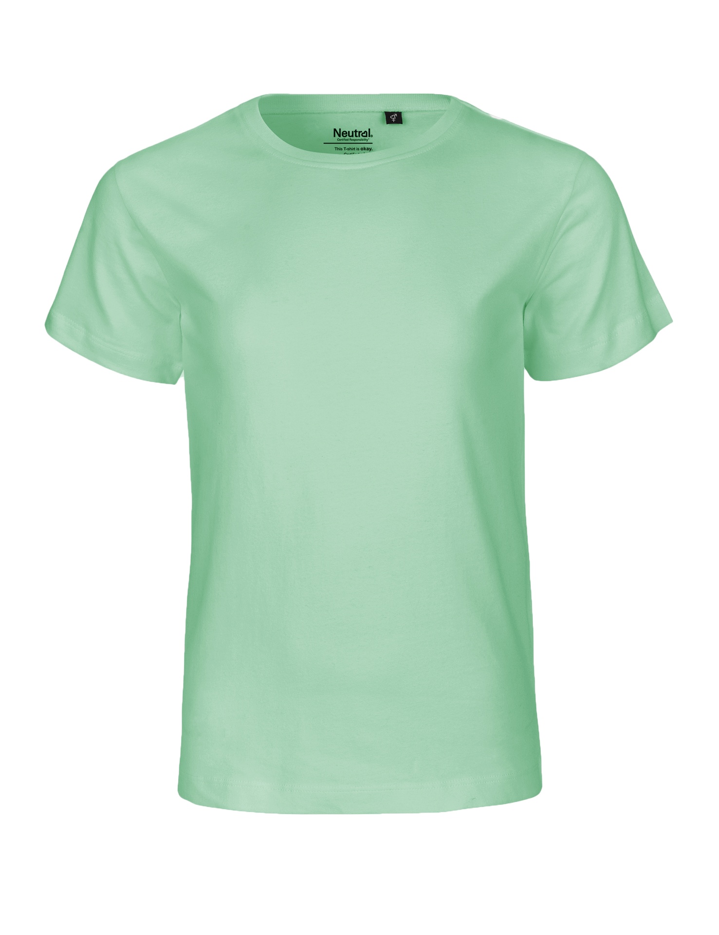 [PR/05468] Kids T-Shirt (Dusty Mint 40, 92/98 cm)