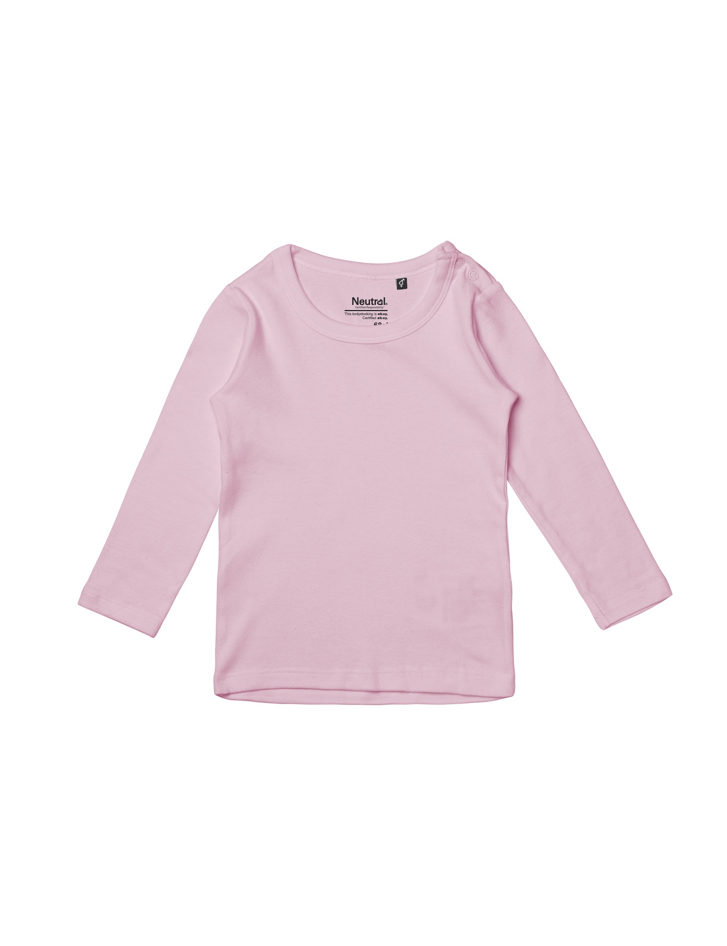 [PR/05622] Babies Long Sleeve T-Shirt (Light Pink 20, 62 cm)