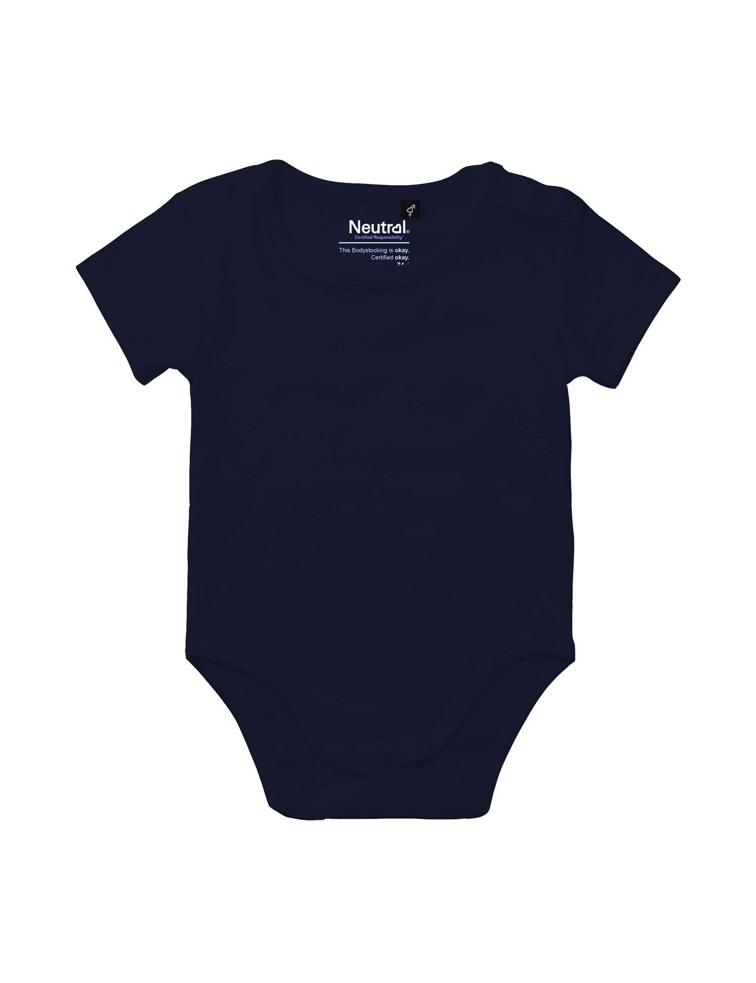 [PR/05647] Babies Short Sleeve Bodystocking (Navy 04, 62 cm)