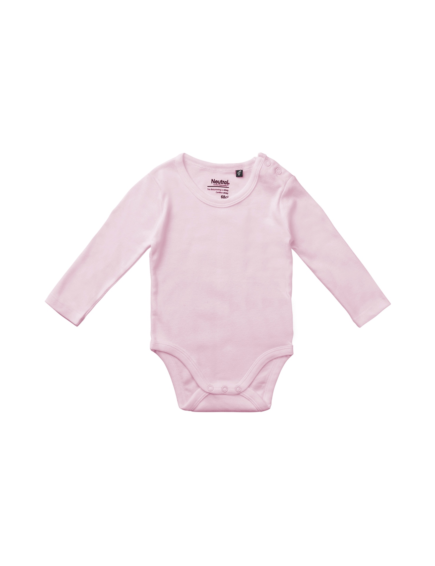 [PR/05731] Babies Long Sleeve Bodystocking (Light Pink 20, 62 cm)