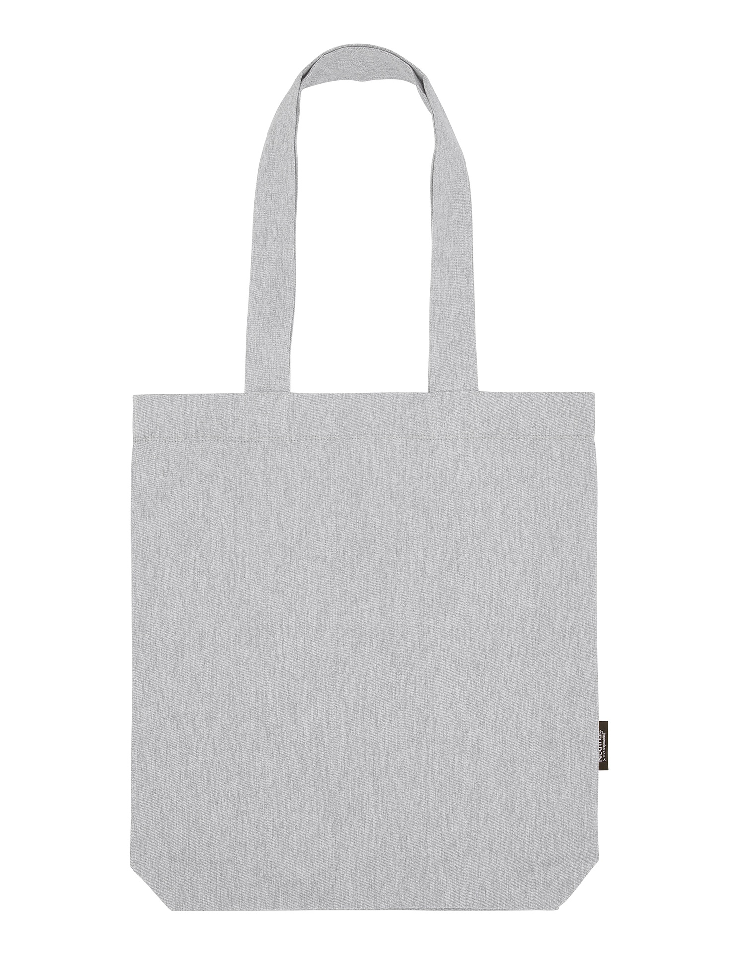 [PR/05772] Recycled Cotton Twill Bag (Grey Melange 23)