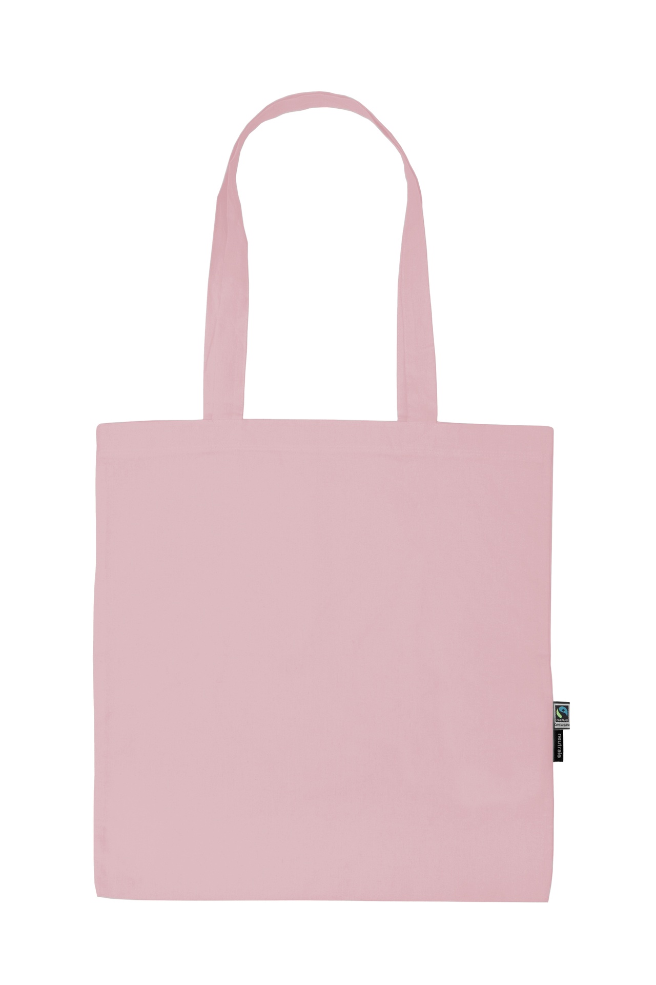 [PR/05821] Shopping Bag W. Long Handles (Light Pink 20)