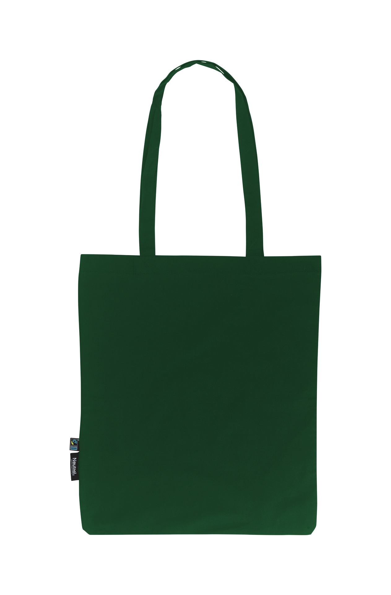 [PR/05824] Shopping Bag W. Long Handles (Bottle Green 33)