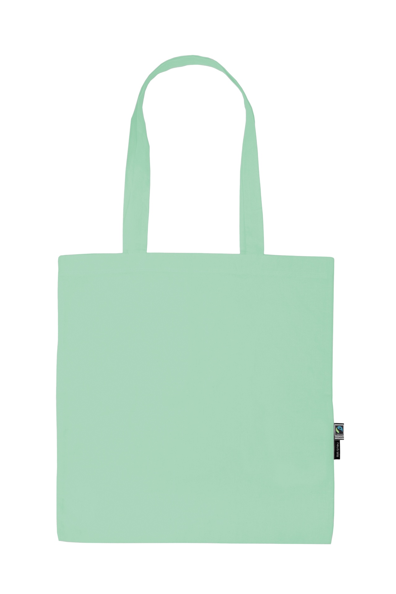 [PR/05825] Shopping Bag W. Long Handles (Dusty Mint 40)