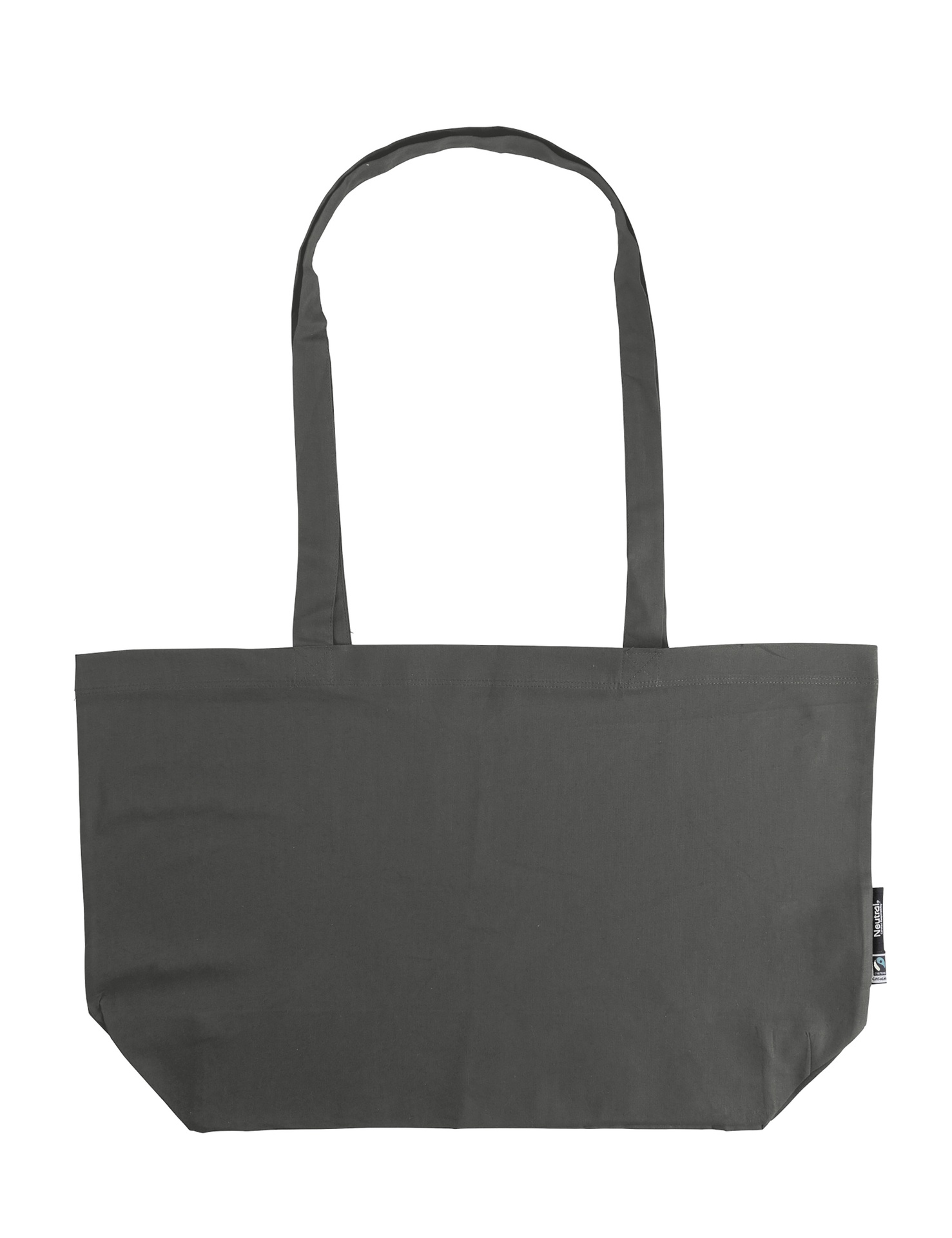 [PR/05834] Shopping Bag W. Gusset (Charcoal 06)