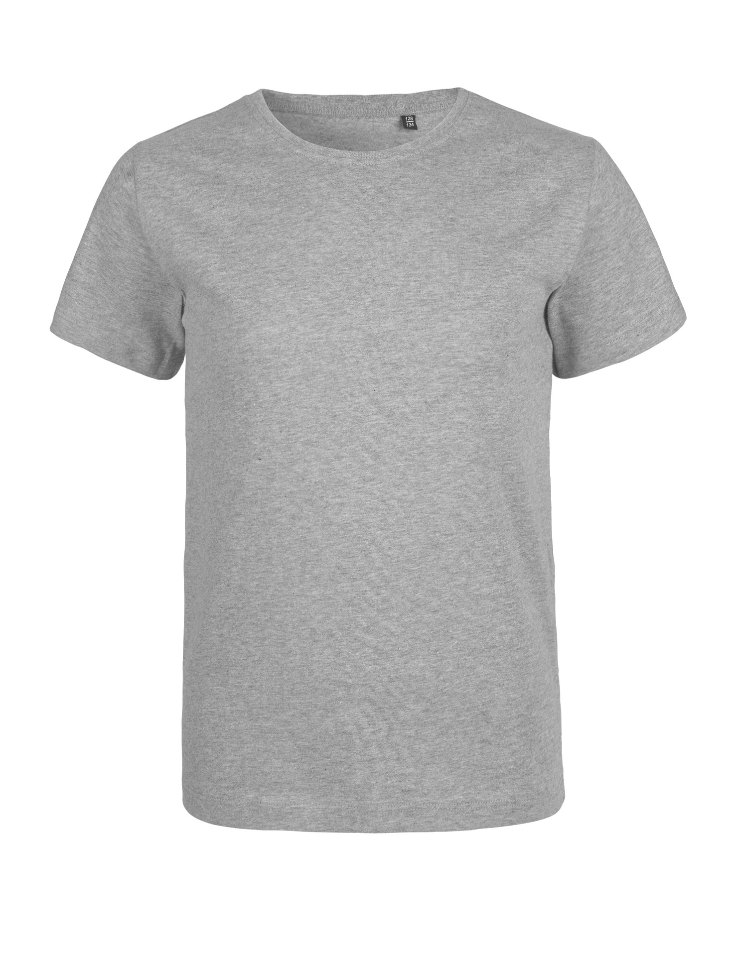 [PR/05977] Kids Tiger Cotton T-Shirt (Sport Grey 21, 92/98 cm)