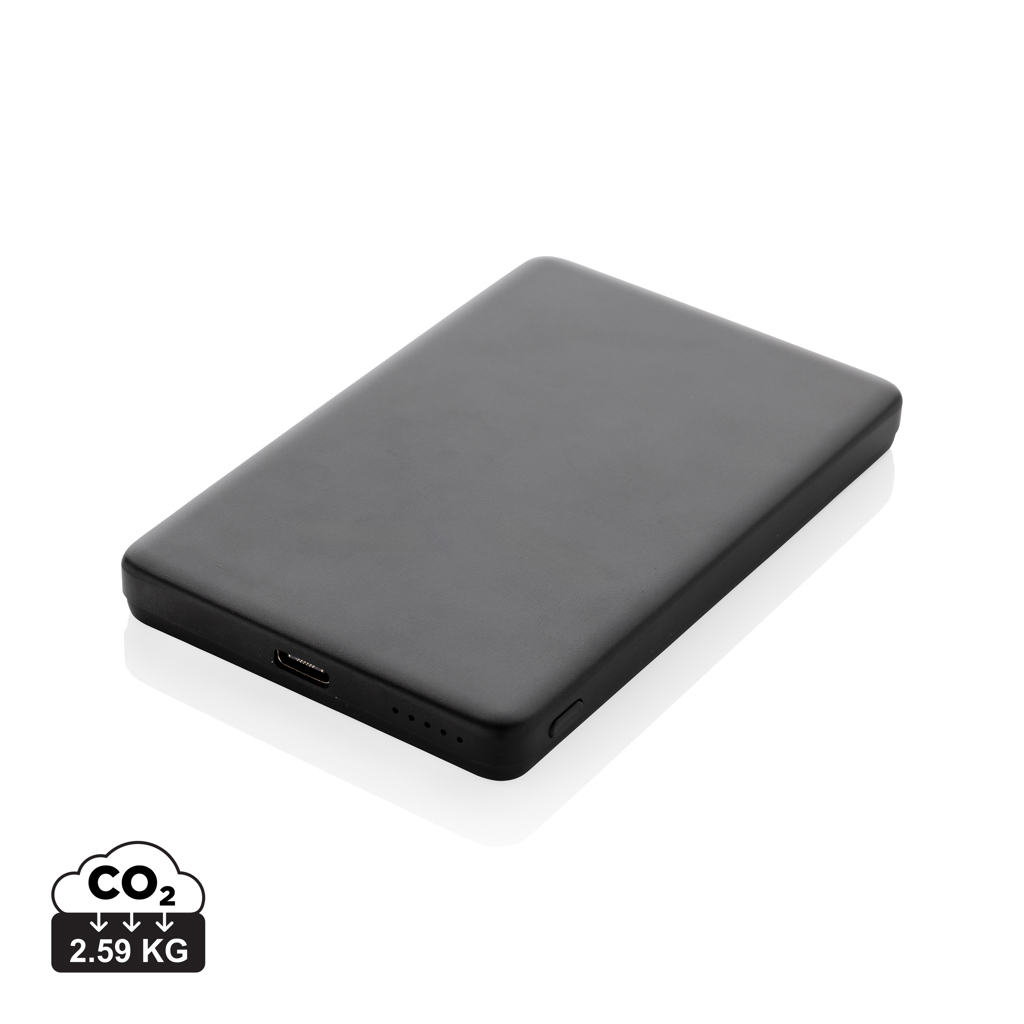 Orion RCS recycled aluminium 5000 mah 5W magnetic powerbank