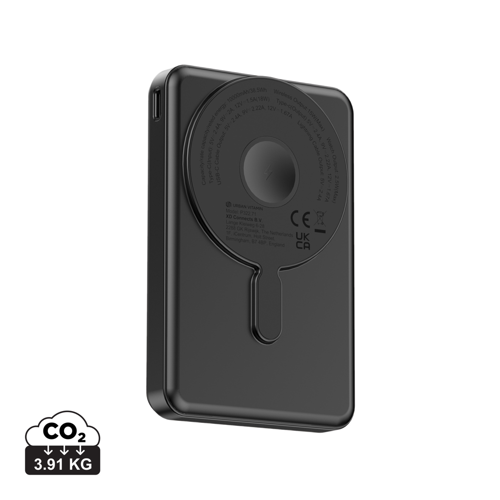 [P322.7201] Urban Vitamin Delano 5in1 10,000mah 20WPD magnetic powerbank