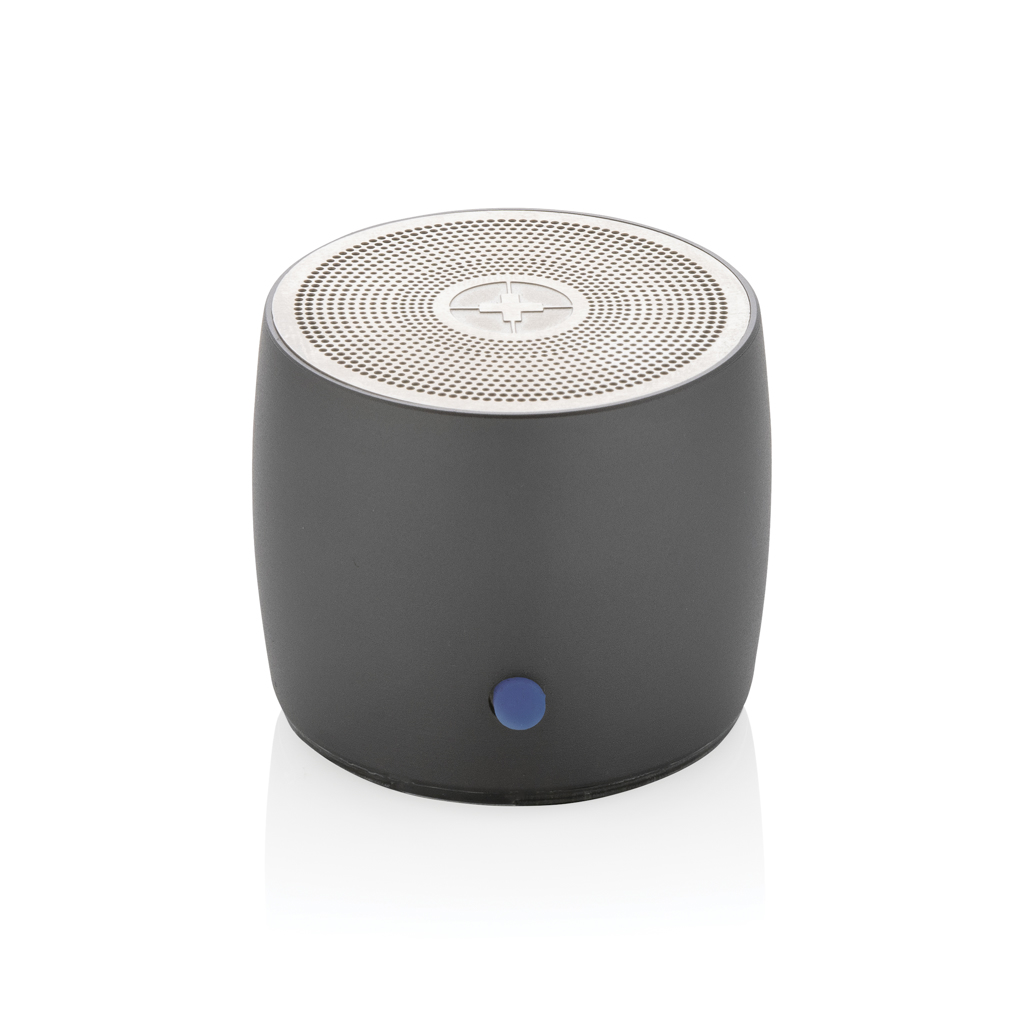 [P331.002] Swiss Peak RCS recycled aluminium 3W bass speaker