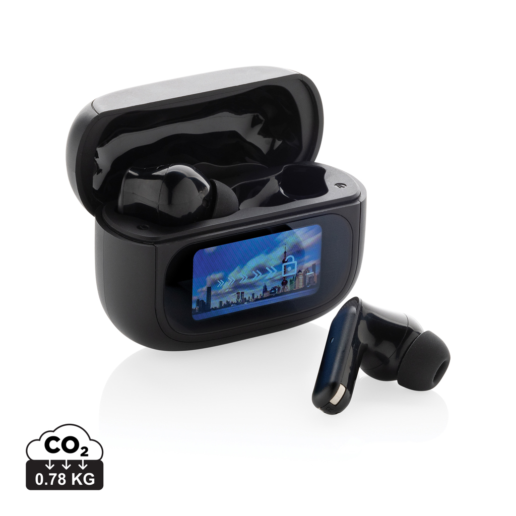 [P331.1201] Airtune RCS recycled plastic ANC earbuds with touch screen