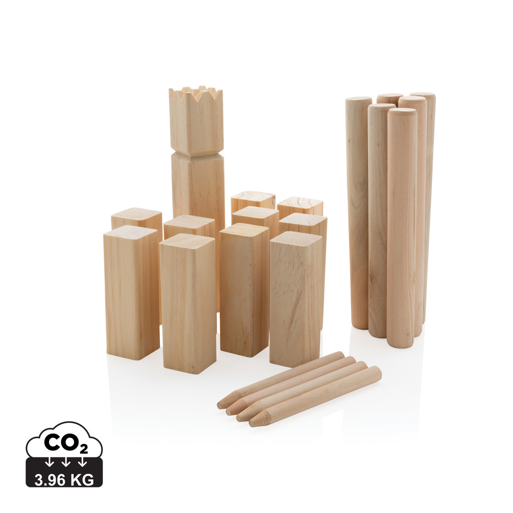 [P453.519] Wooden kubb set